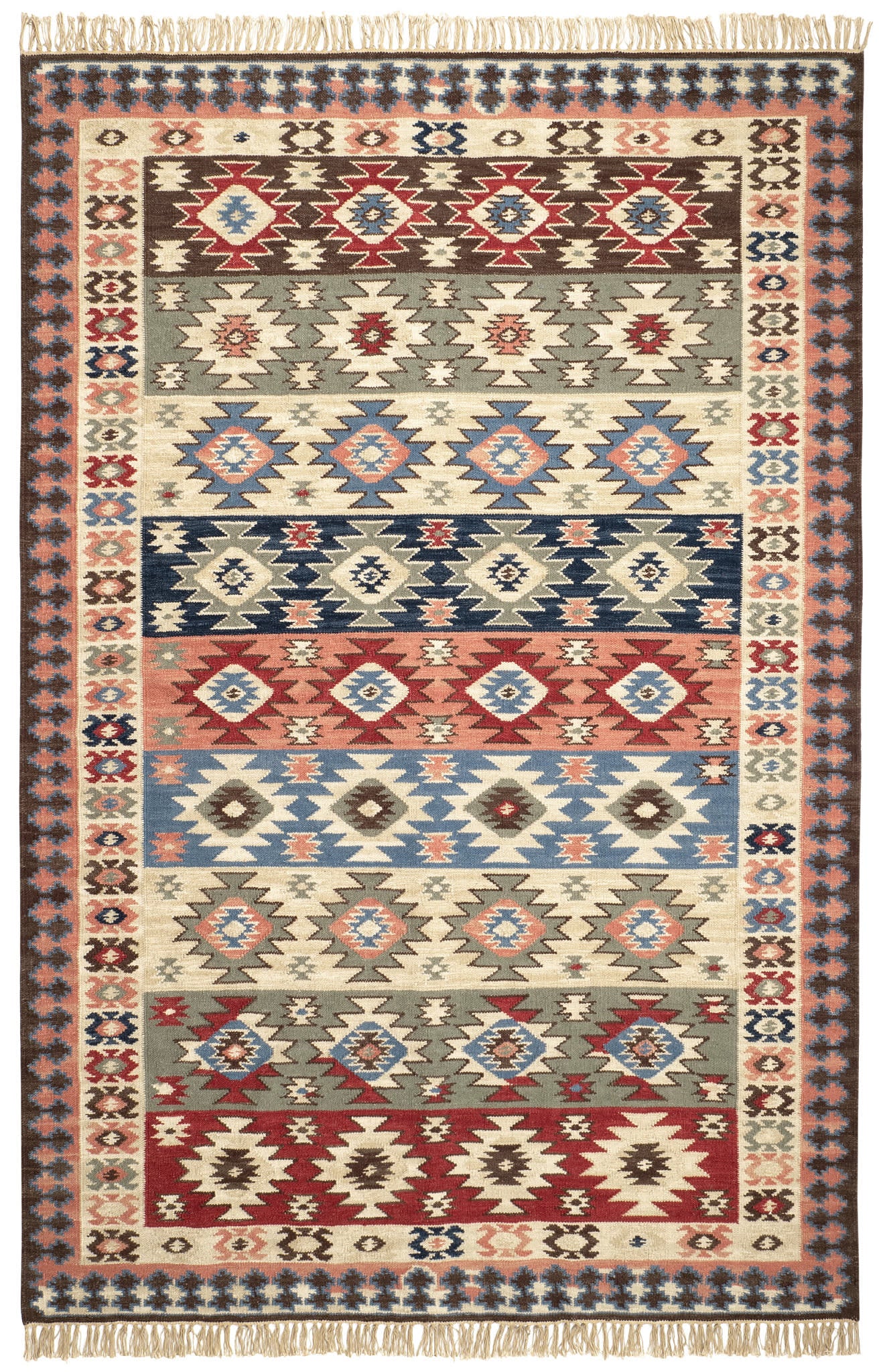 Balsam Kilim Multi Handwoven Wool Rug