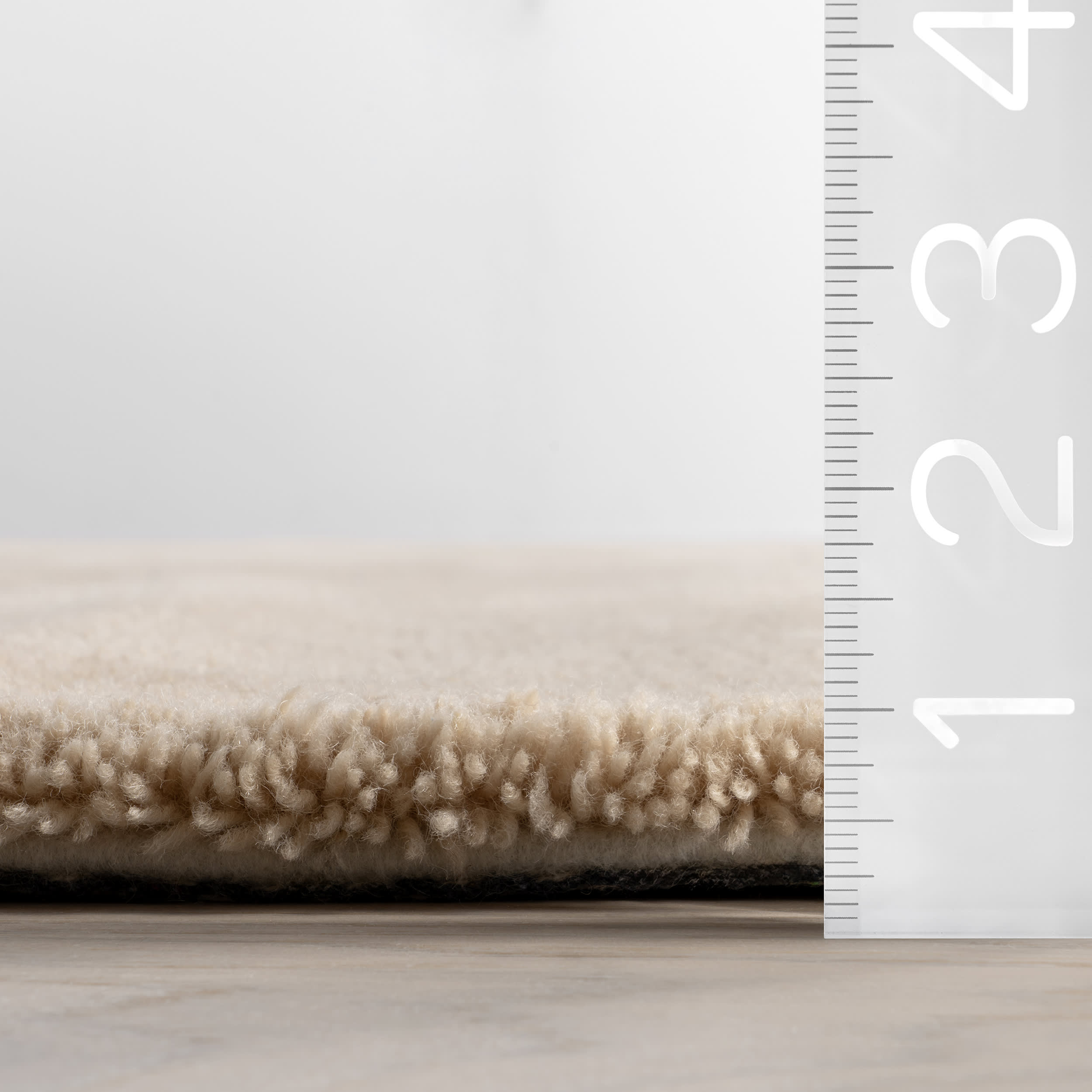 Gaia New Zealand Wool Shag Rug | Sand