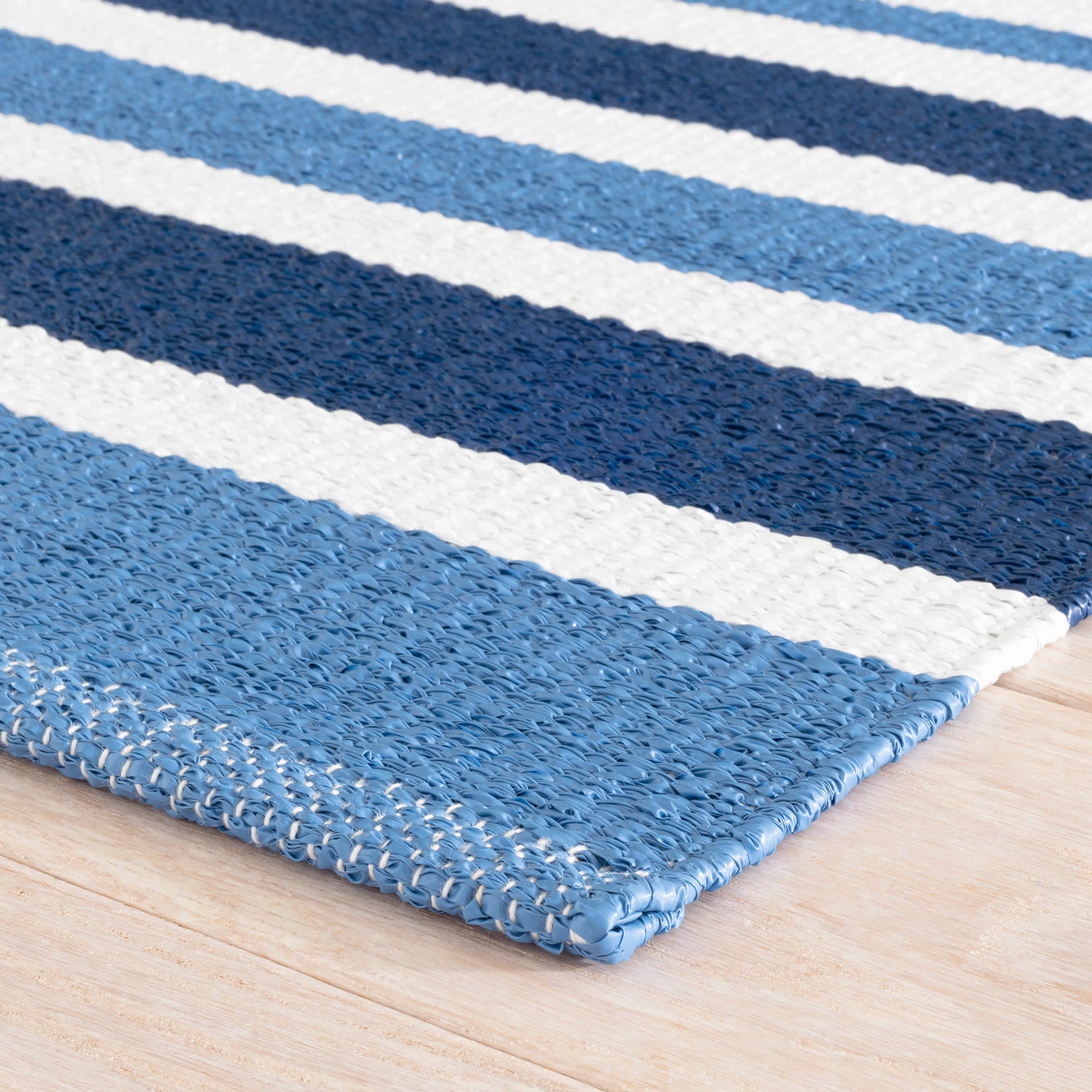 Charlie Stripe Handwoven Indoor/Outdoor Rug