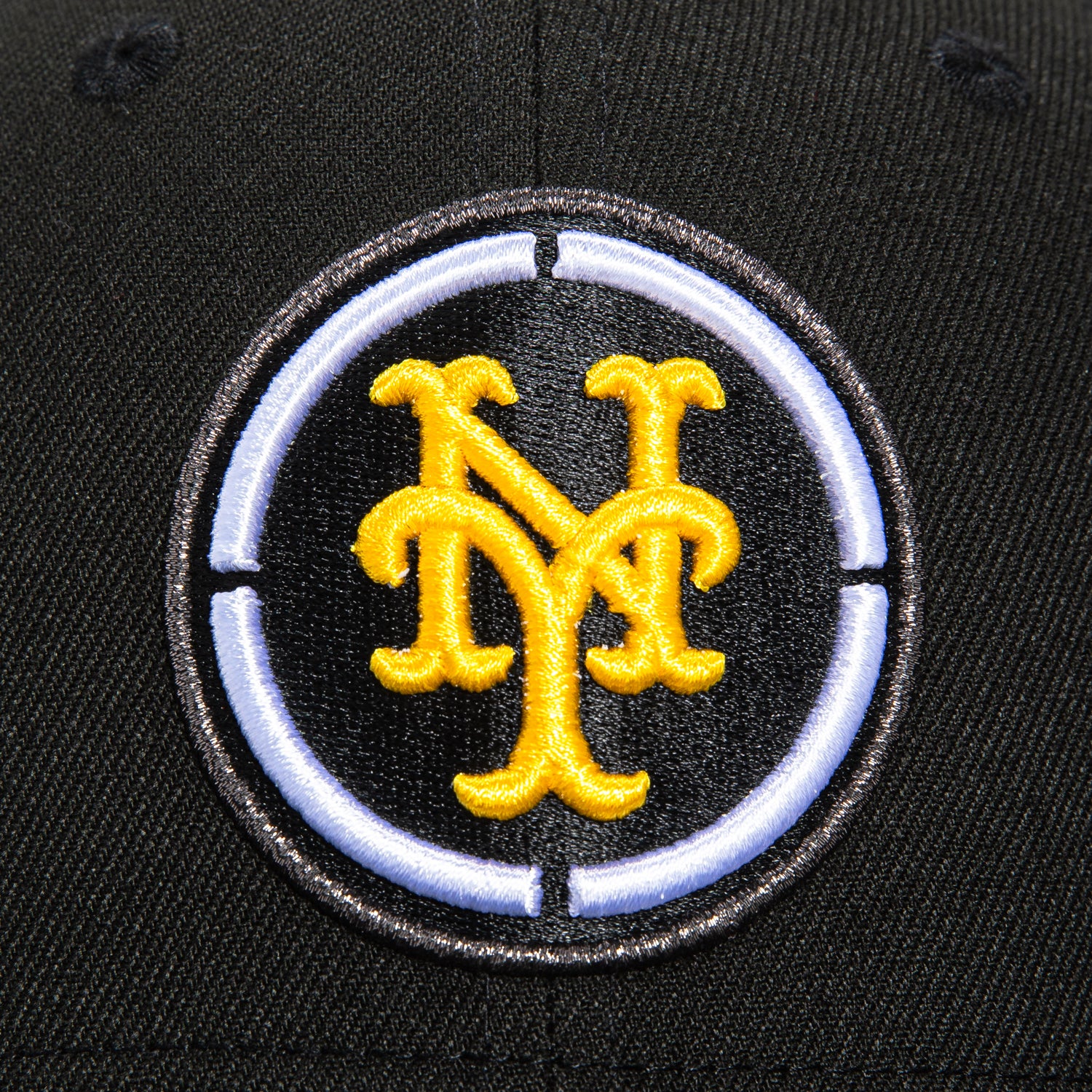 New Era 59Fifty Flight Pack New York Mets 40th Anniversary Patch Scope Hat - Black, Yellow