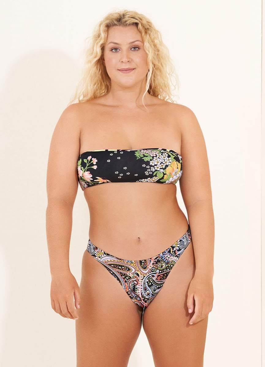 Maaji Folky Fliker Bandeau Bikini Top