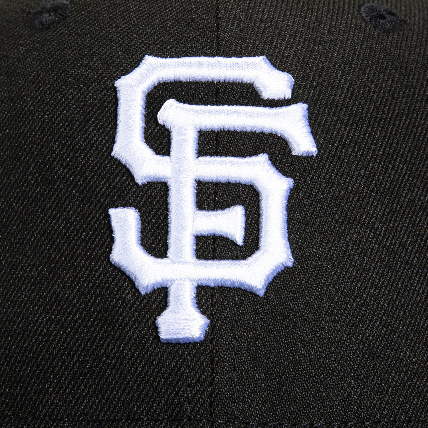 New Era 59Fifty San Francisco Giants 2010 World Series Patch Hat -  Black, White