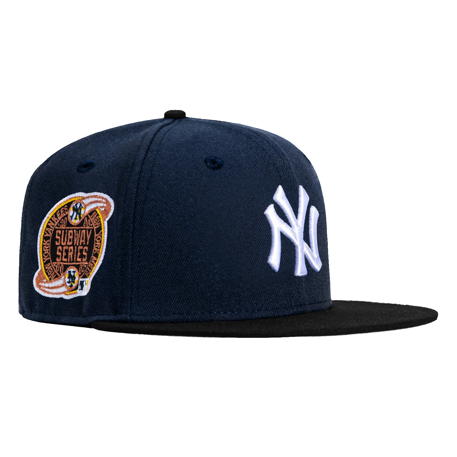 New Era 59Fifty New York Yankees Subway Series Patch Hat - Navy, Black, Gold