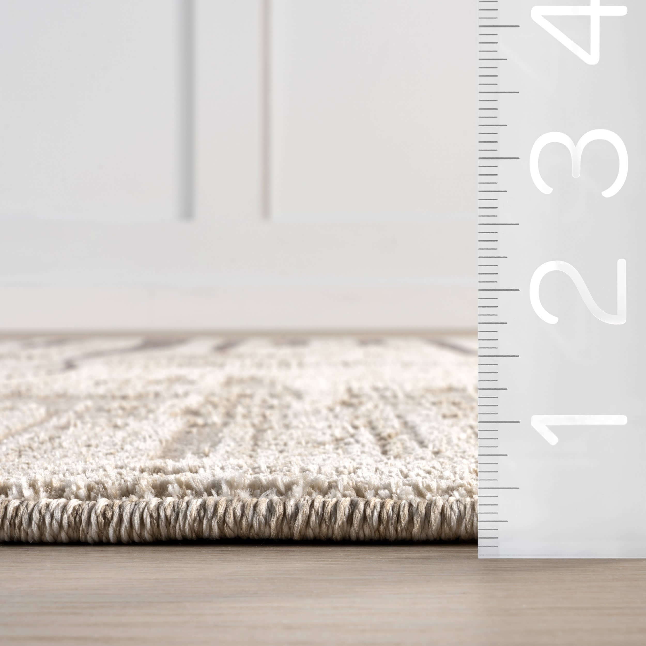 Banke Striped Rug | Beige