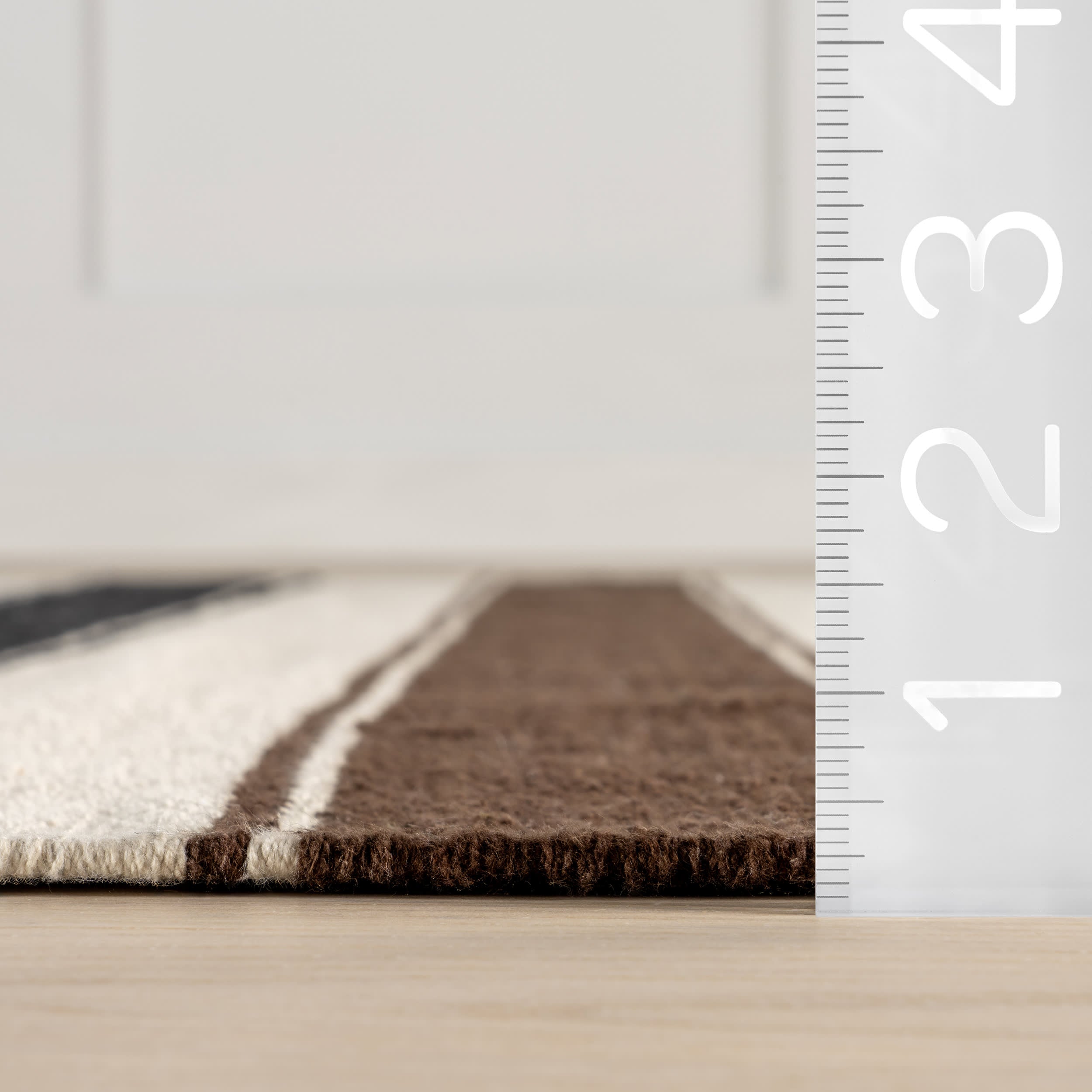 Quest Striped Cotton Rug | Multicolor