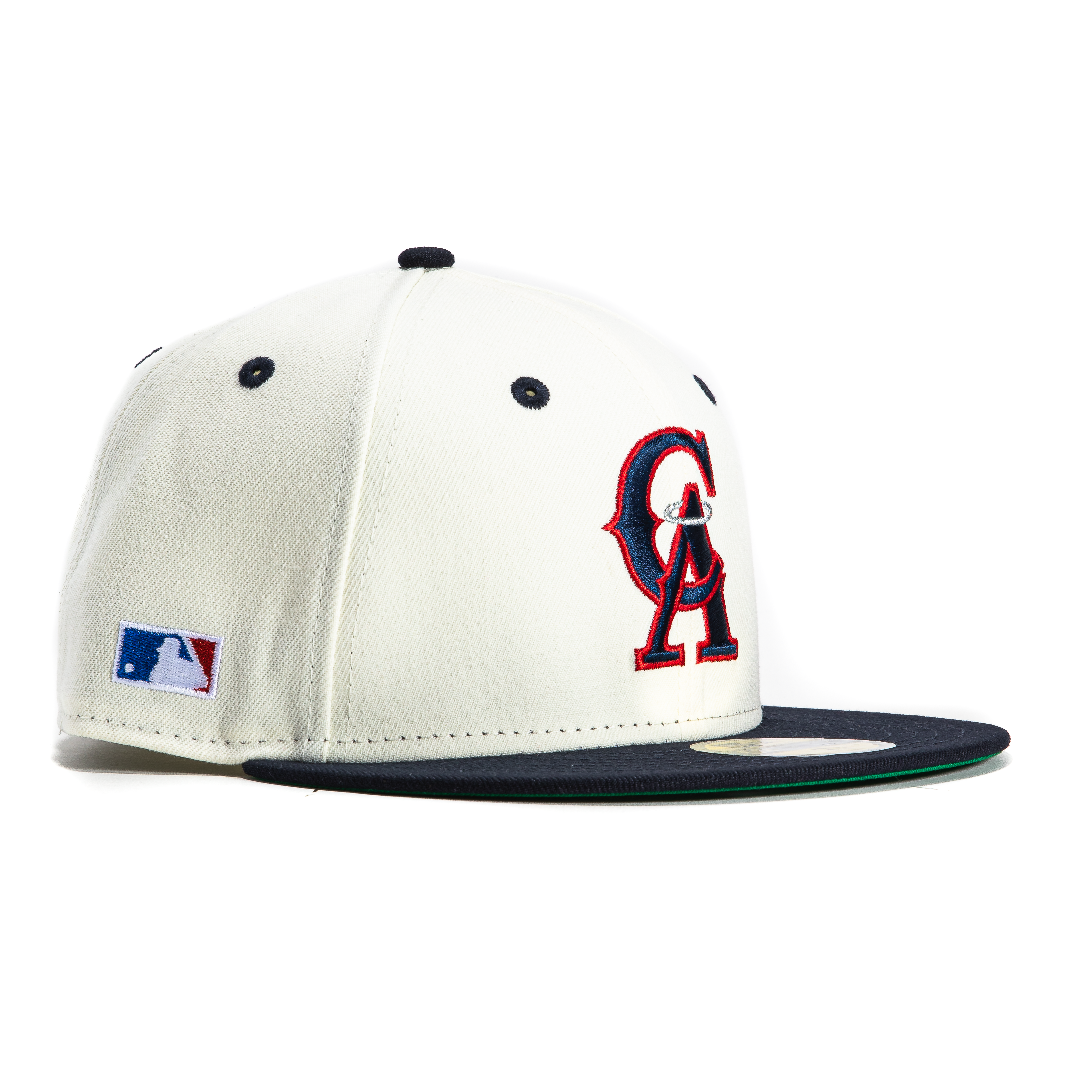 New Era 59Fifty Los Angeles Angels Batterman Patch Hat - White, Navy