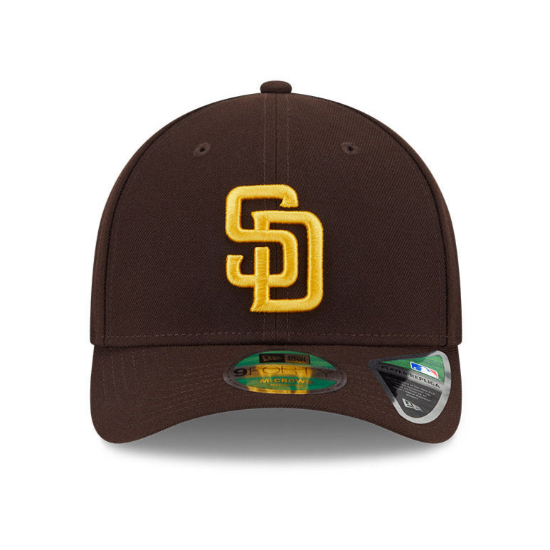 New Era 9Forty M-Crown San Diego Padres Snapback Game Hat - Brown