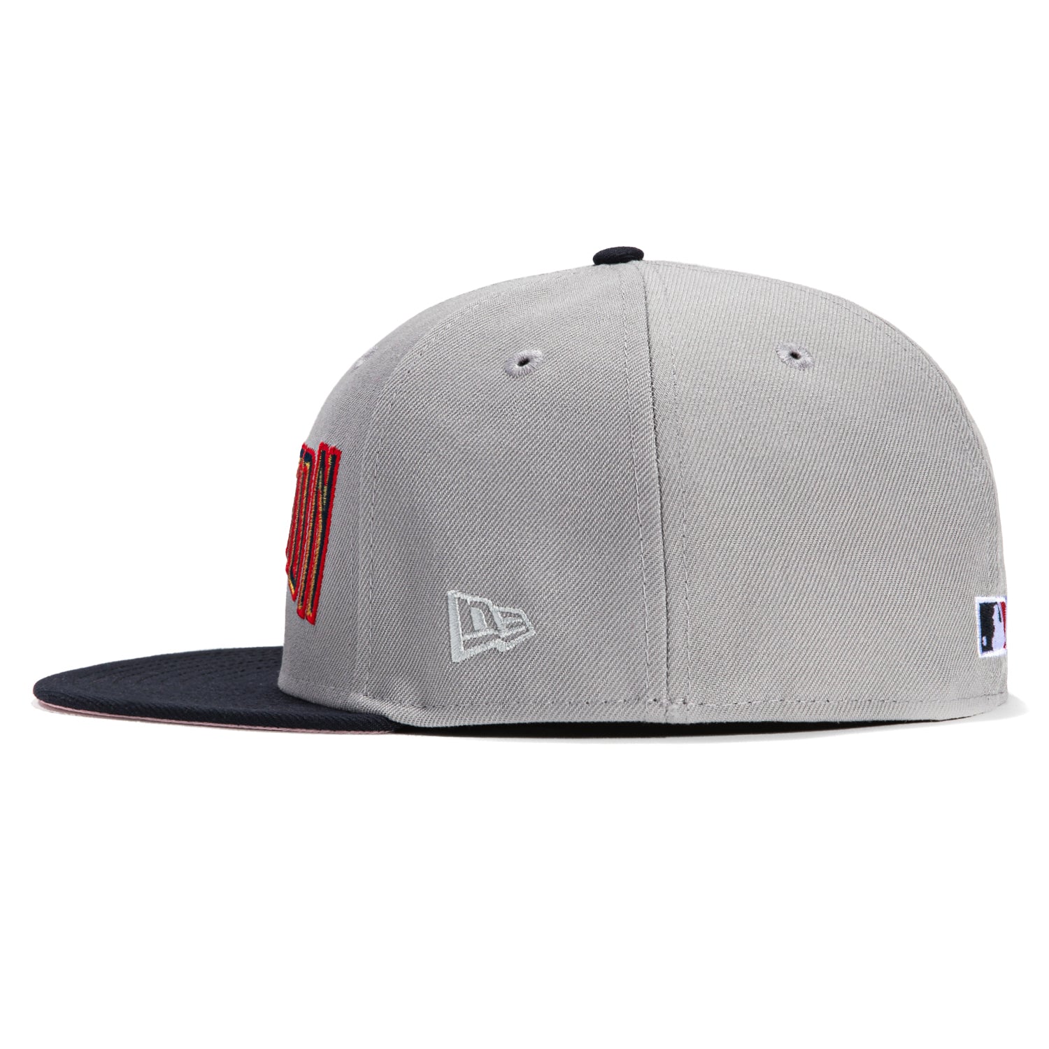 New Era 59Fifty Washington Nationals RFK Stadium Patch Word Hat - Grey, Navy