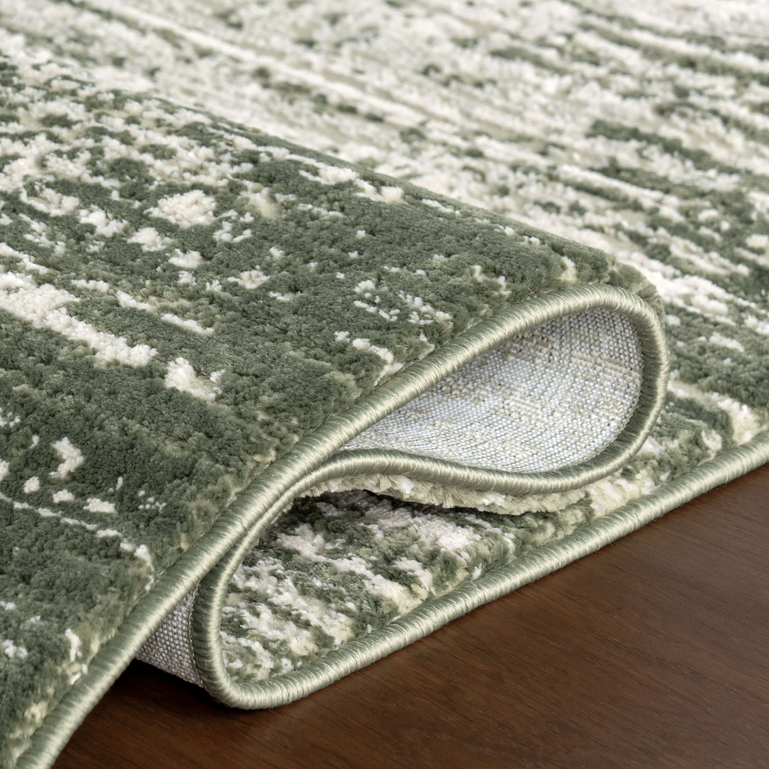 Chitwan Washable Rug | Green