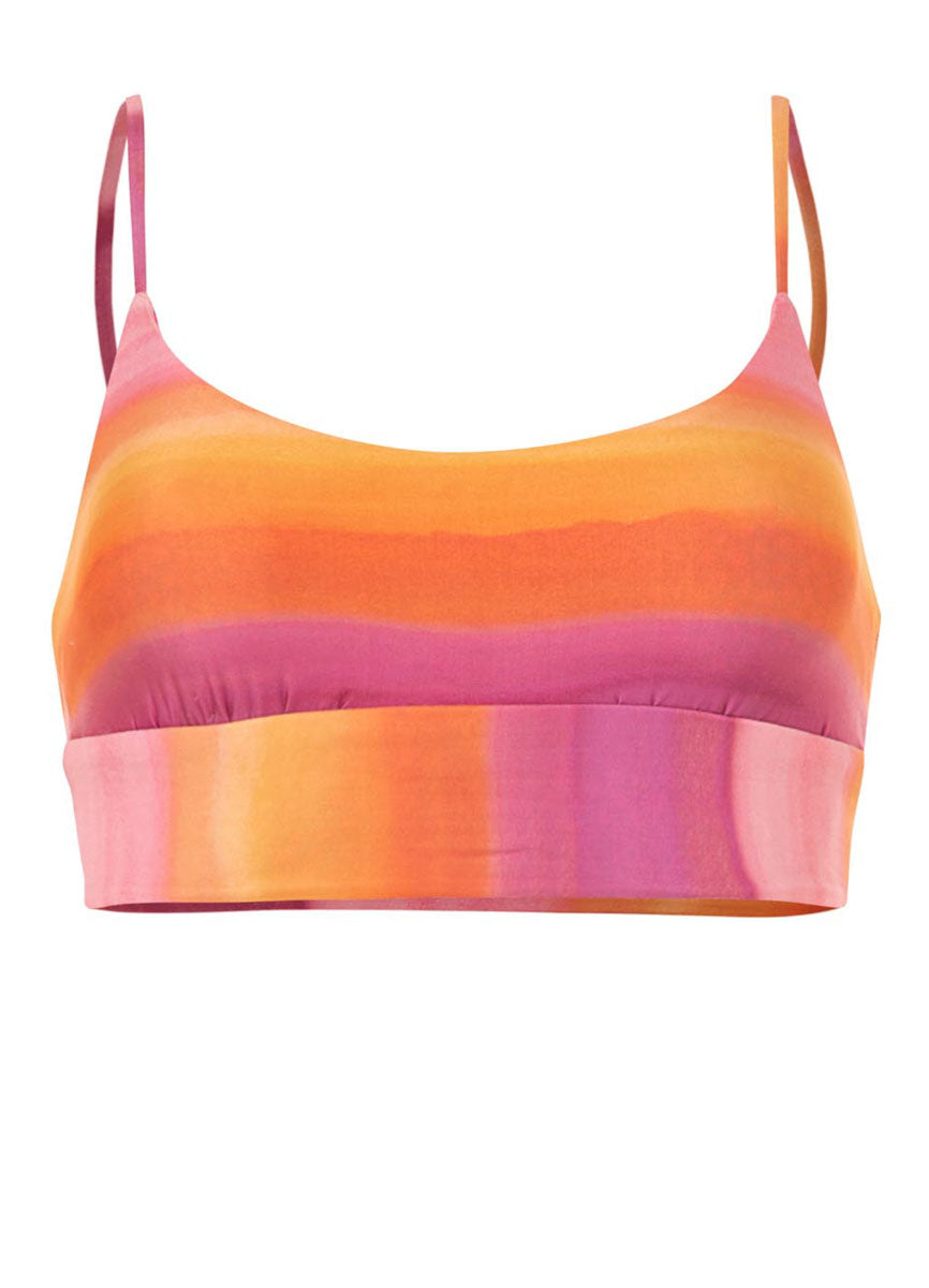 Maaji Sunrise Dye Dinna Sporty Bralette Bikini Top