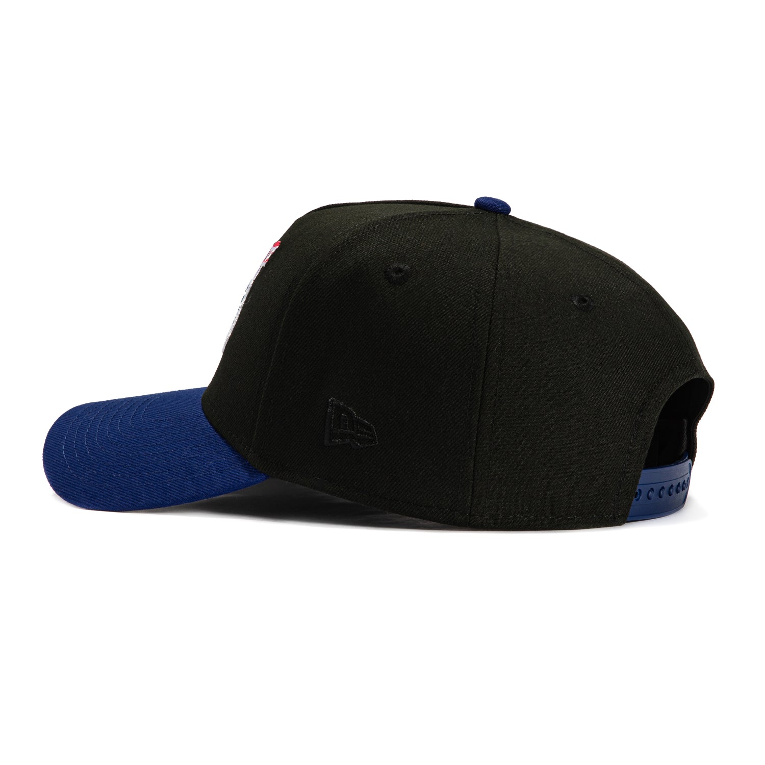 New Era 9Forty A-Frame Los Angeles Dodgers Logo Patch Ohtani Anime Snapback Hat - Black, Royal