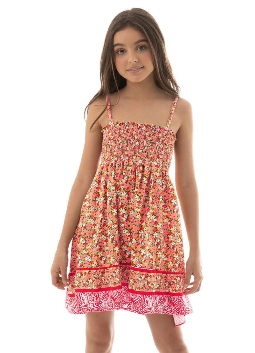 Maaji Cherry Blossom Allison Girls Short Dress