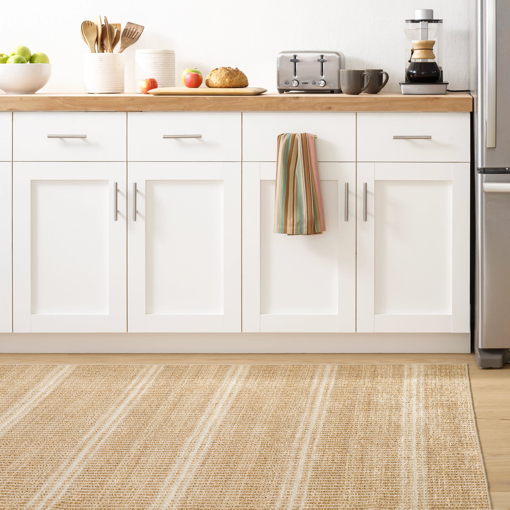 Arbor Natural Machine Washable Rug