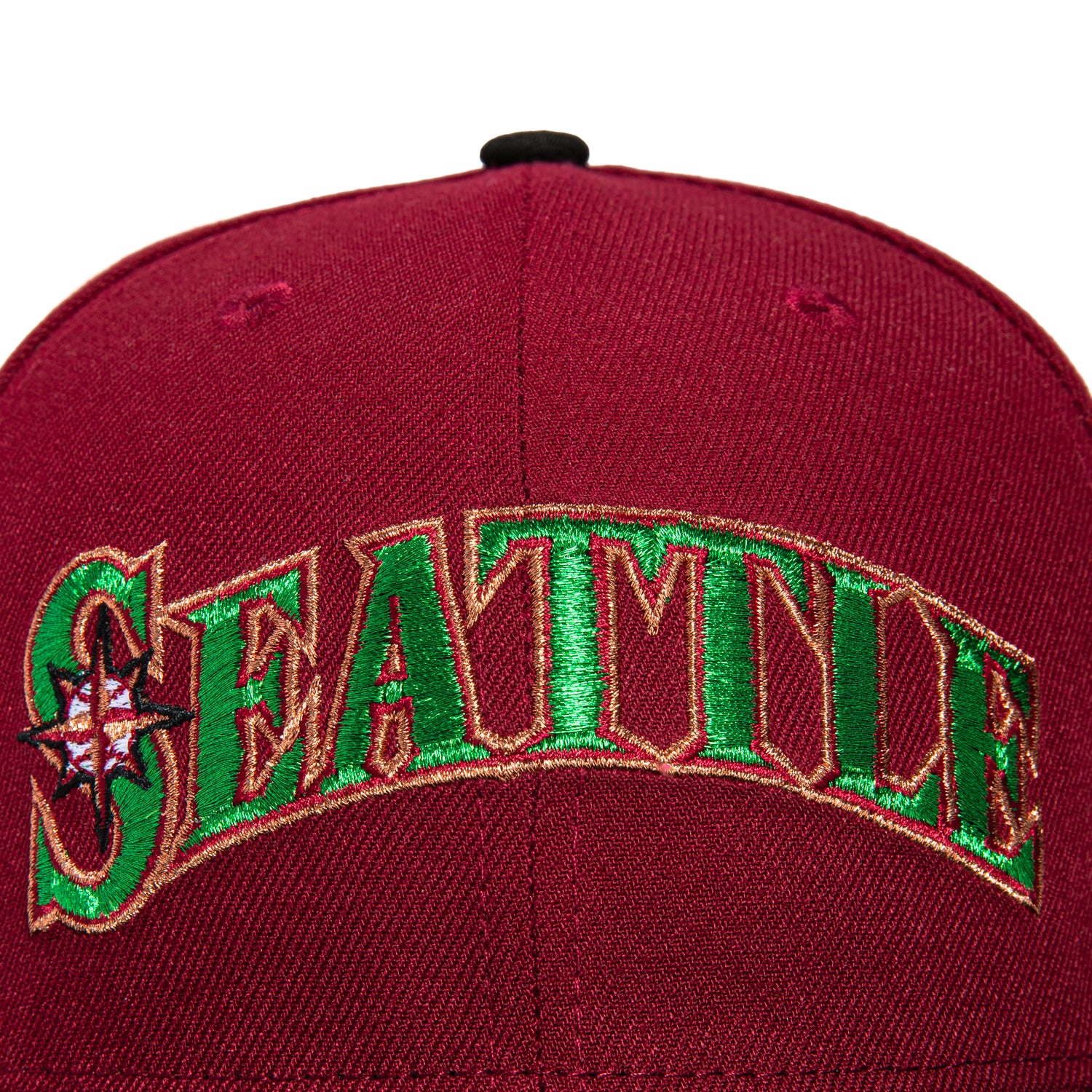 New Era 59Fifty Seattle Mariners 2023 All Star Game Patch Word Hat -  Cardinal, Black, Green, Gold