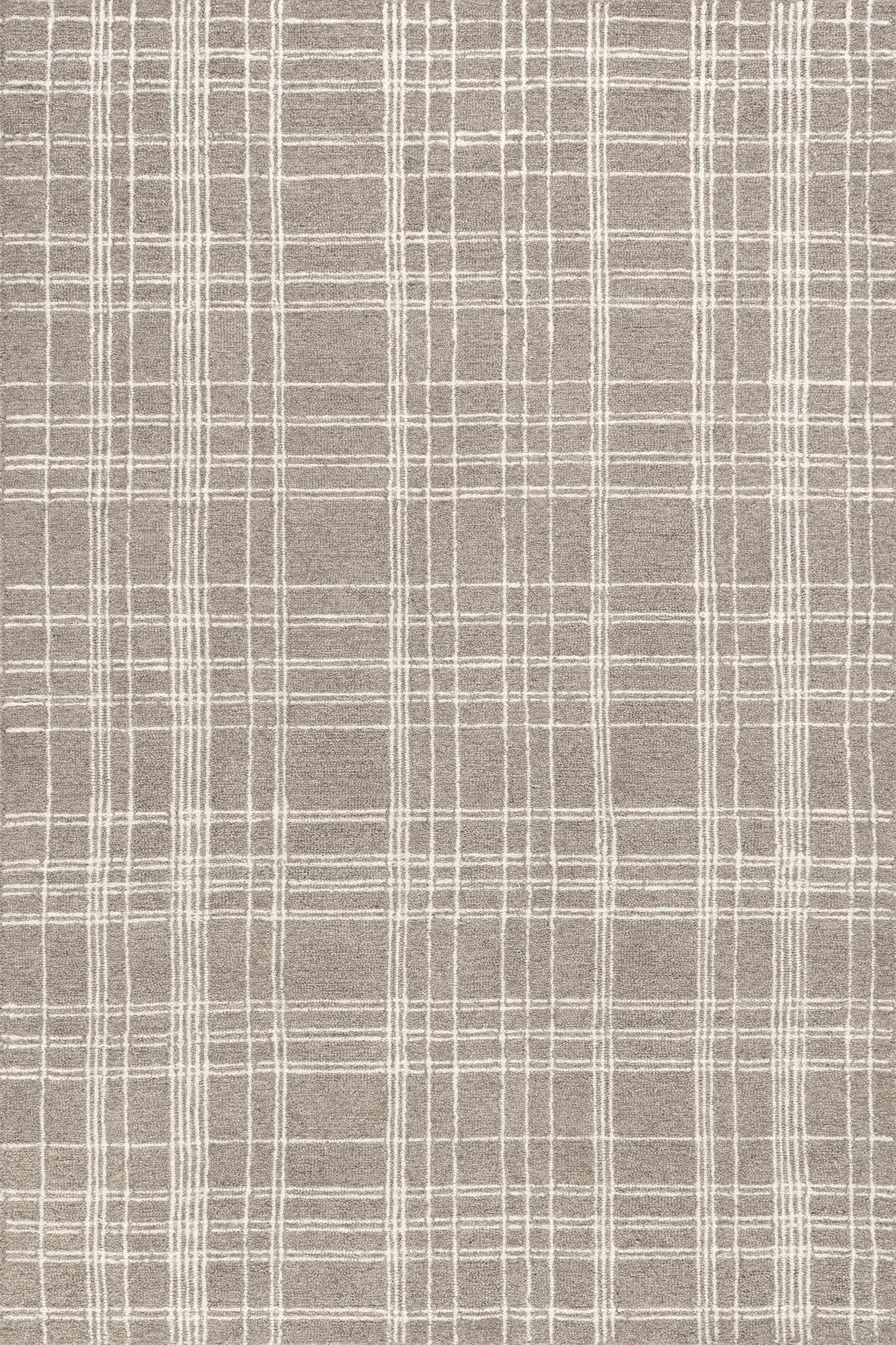 Valery Plaid Rug | Sand