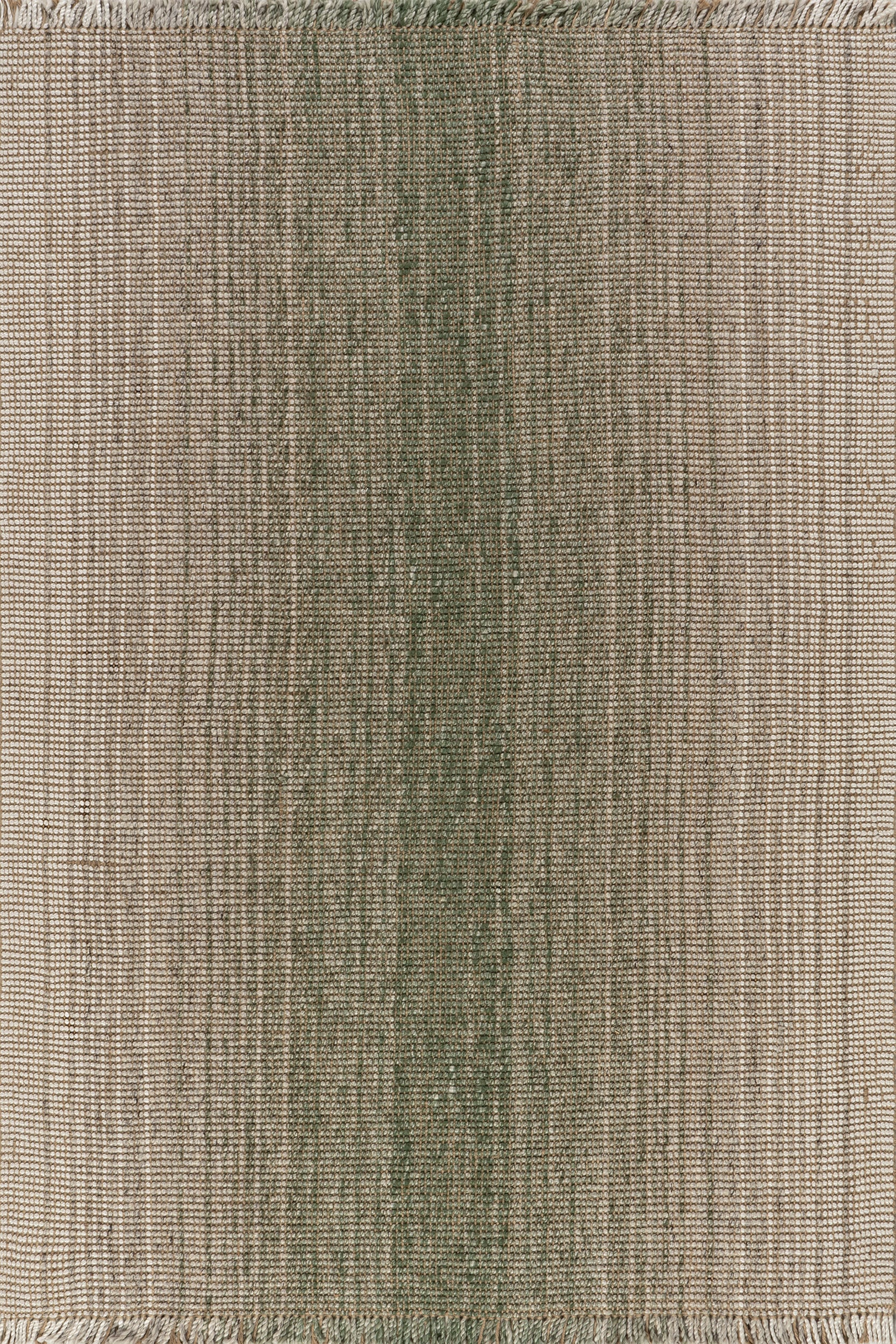 Tatum Ombre Jute-Blend Rug | Green