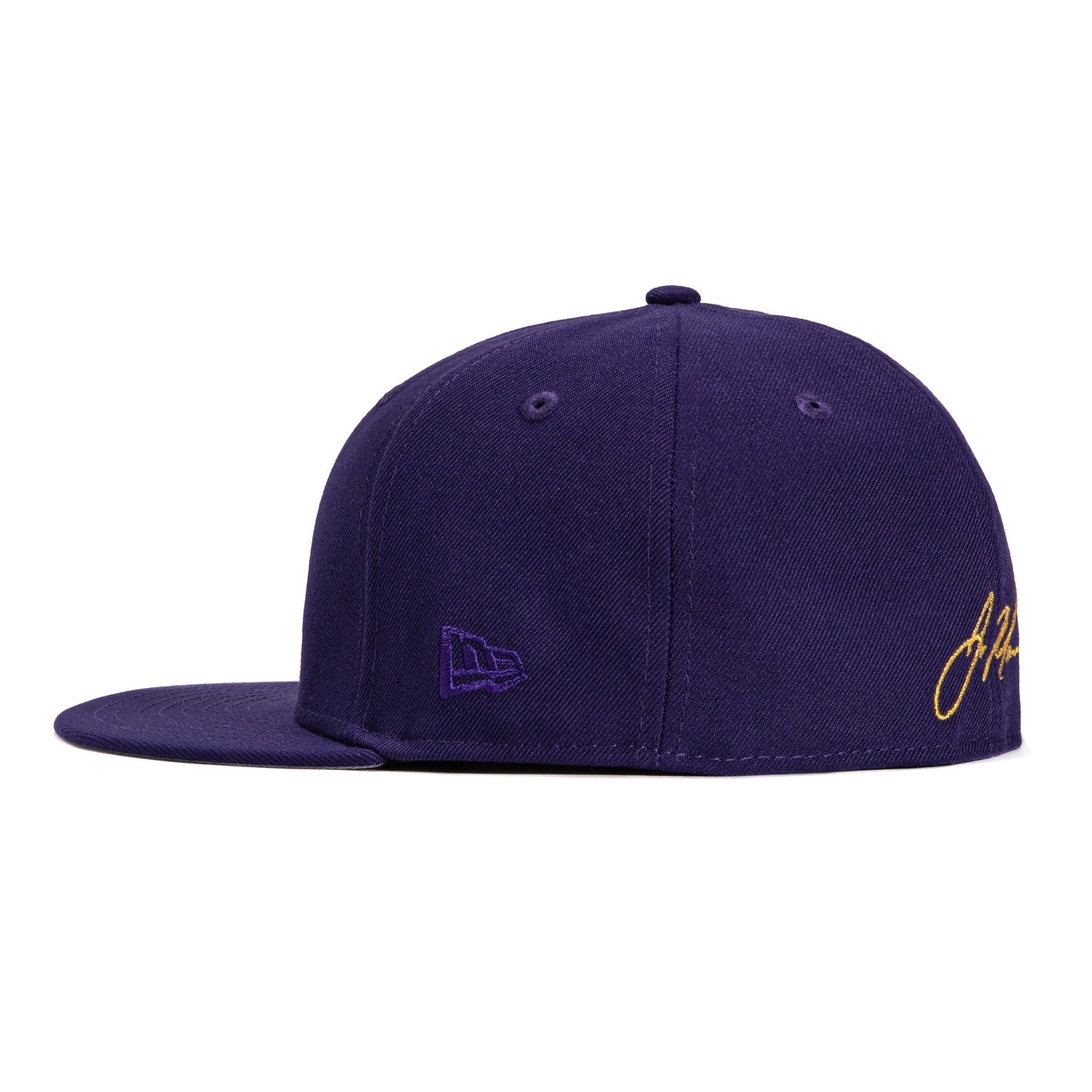 New Era 59Fifty Minnesota Twins Joe Mauer Hall of Fame Patch Hat - Purple