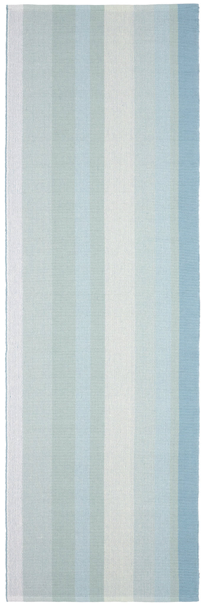 Shore Stripe Handwoven Cotton Rug