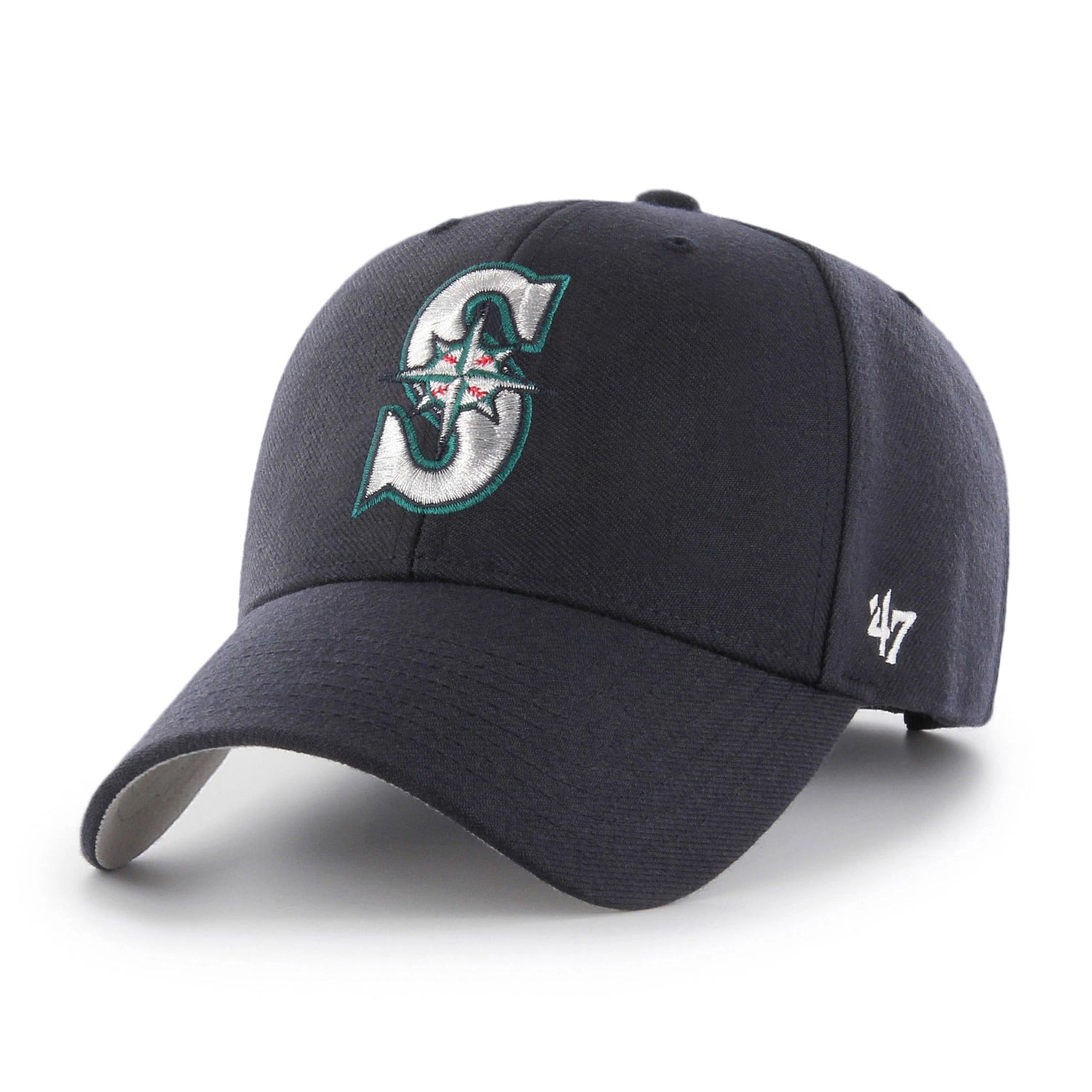 47 Brand Seattle Mariners MVP Adjustable Velcro Game Hat - Navy