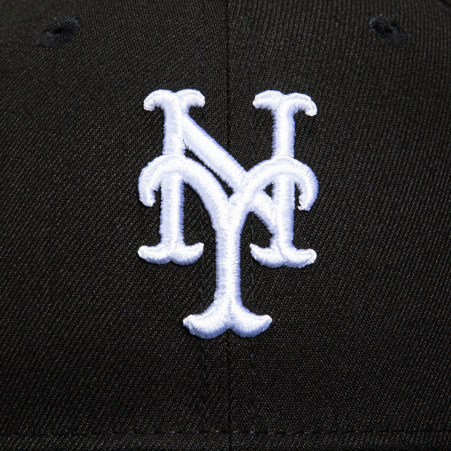 New Era 59Fifty New York Mets 40th Anniversary Shea Stadium Patch Hat - Black