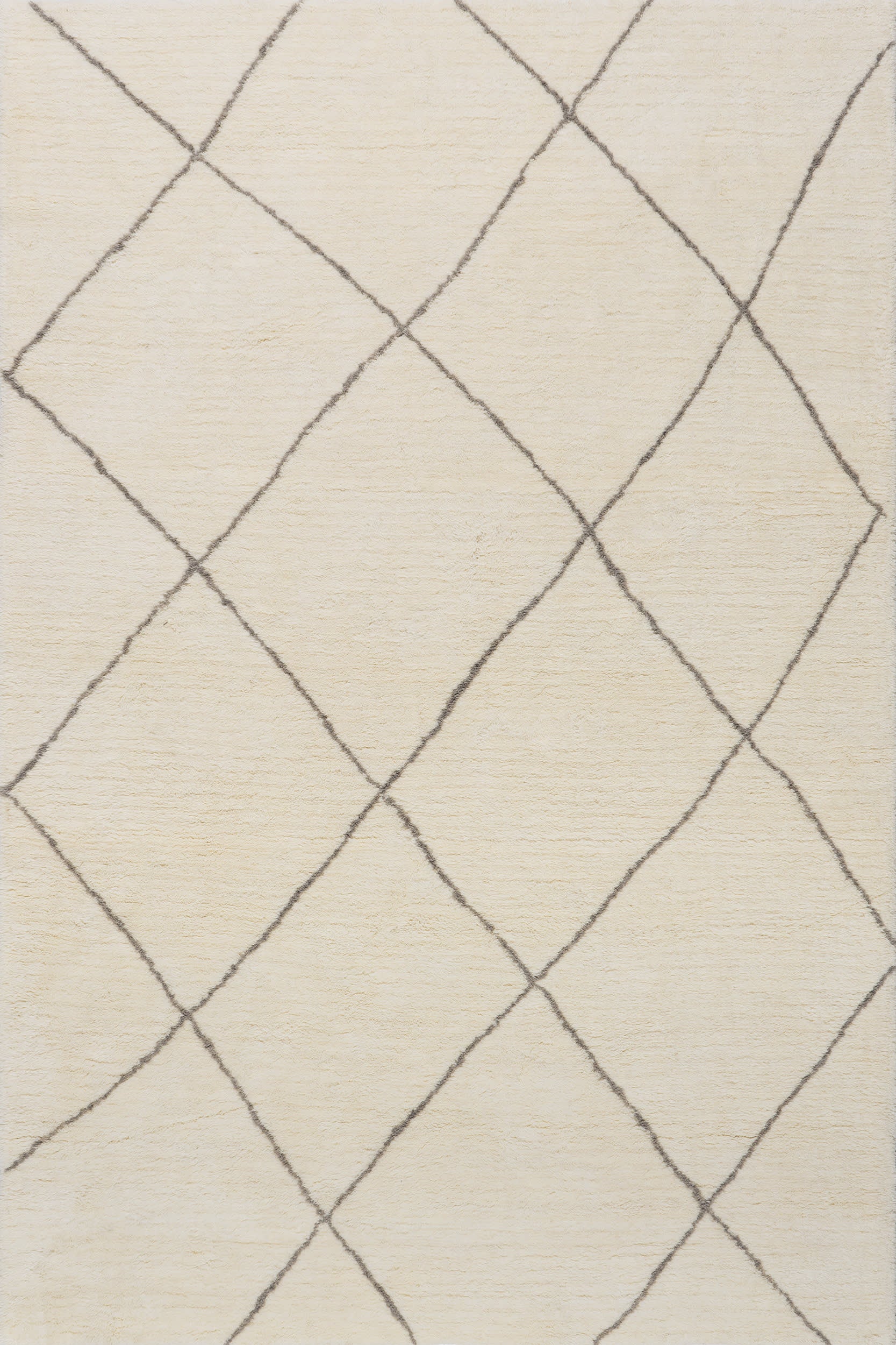 Beachwood Trellis Wool Rug | Ivory