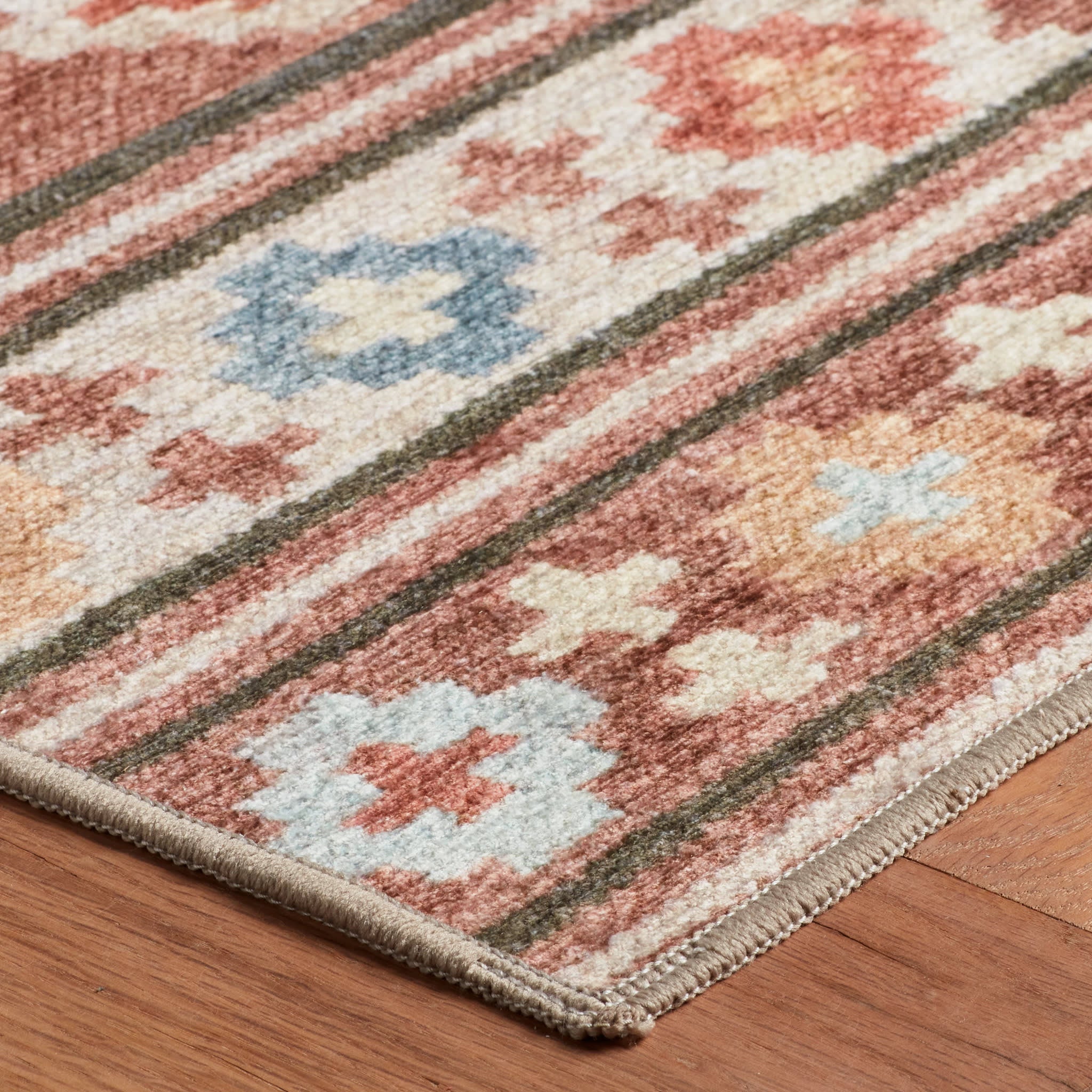 Canyon Natural Machine Washable Rug