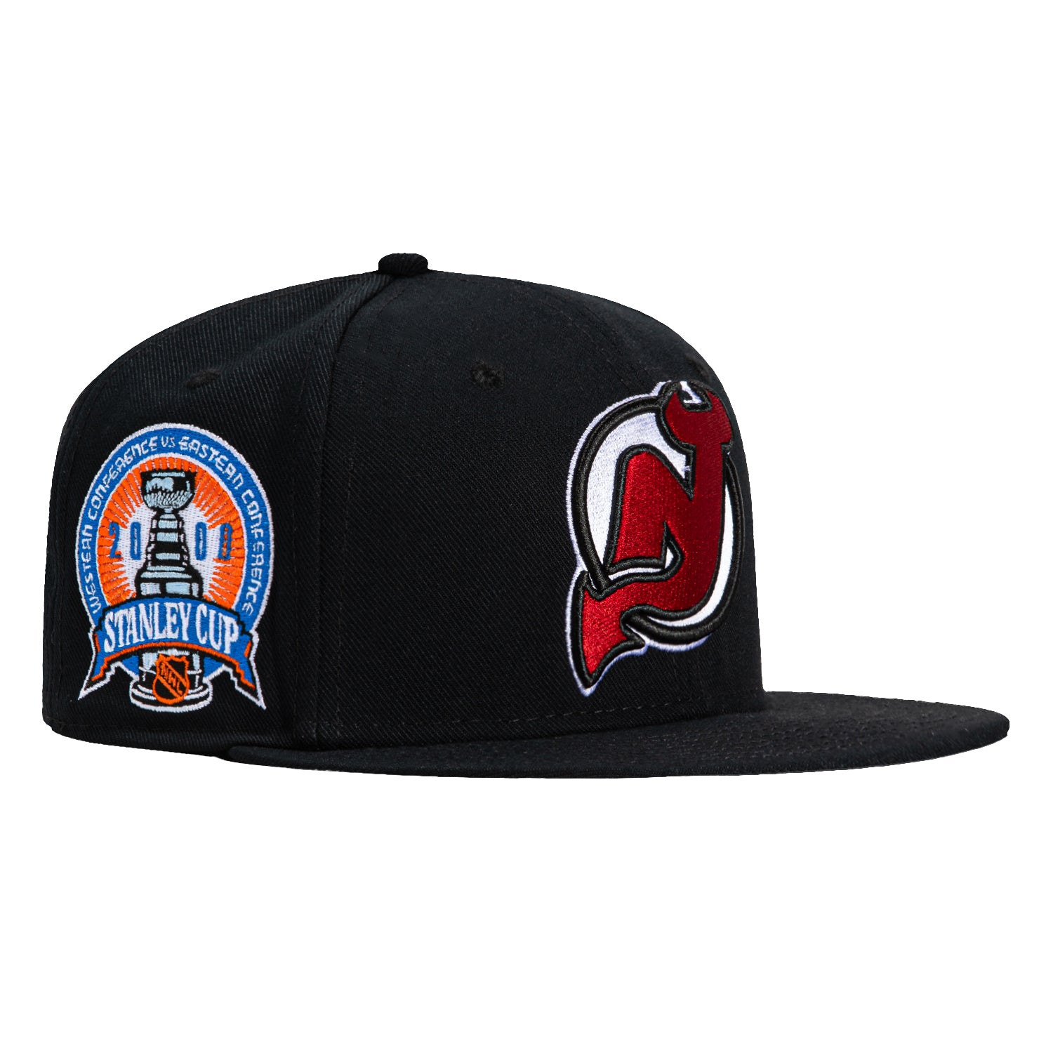 Mitchell & Ness New Jersey Devils 2000 Stanley Cup Patch Hat - Black