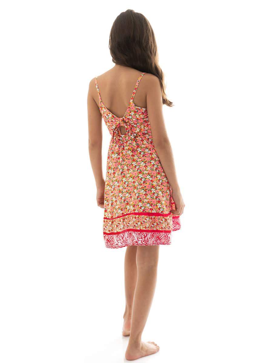 Maaji Cherry Blossom Allison Girls Short Dress