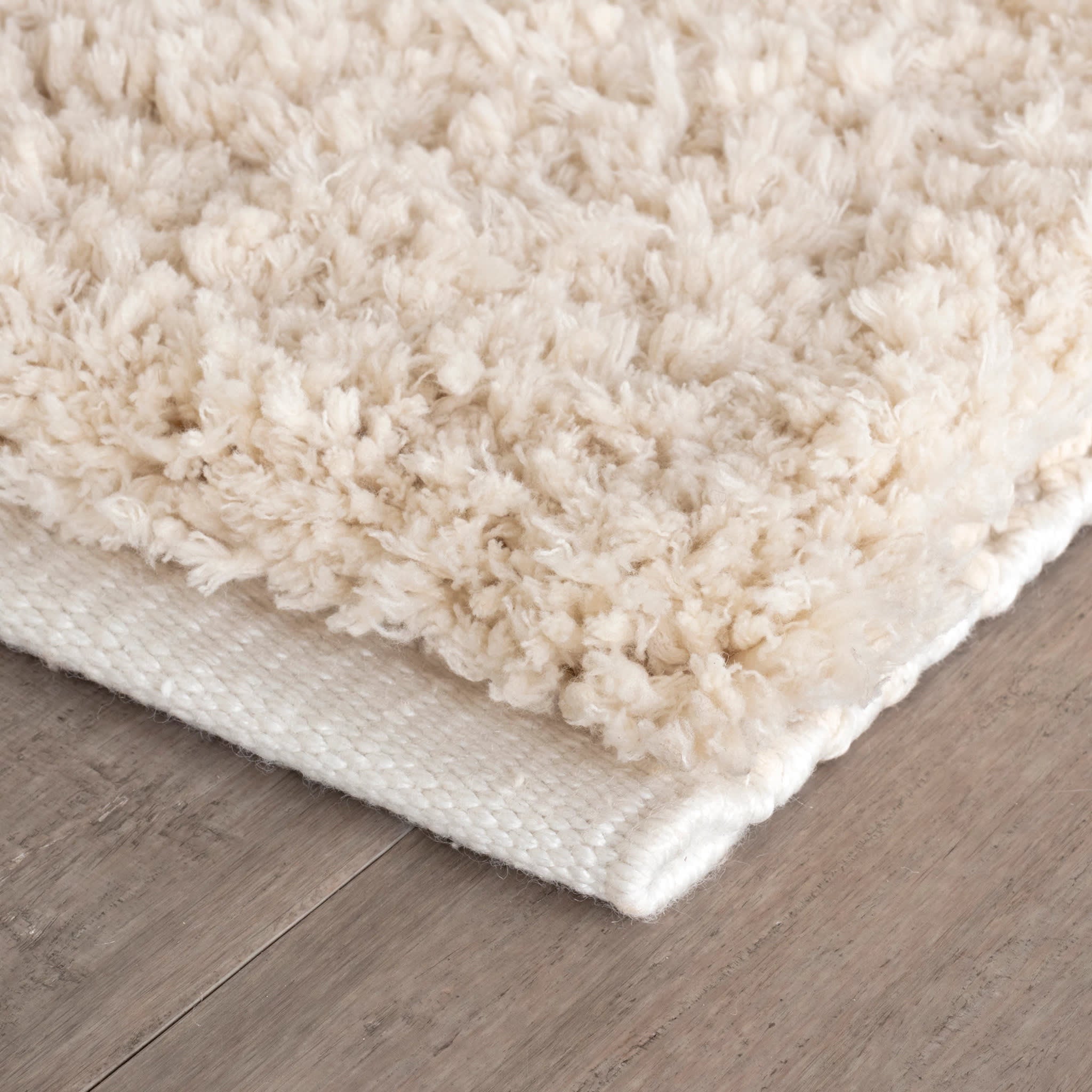 Kodiak Ivory Handwoven Microfiber Performance Rug