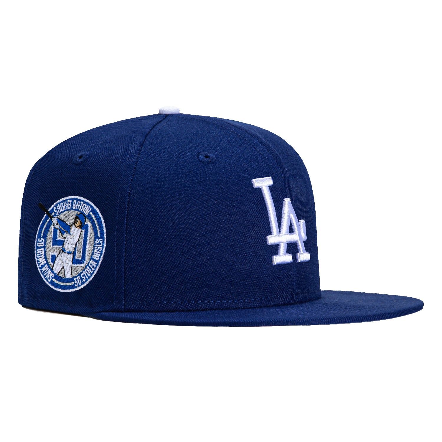 New Era 59Fifty Los Angeles Dodgers Shohei Ohtani 50/50 Patch Hat - Royal