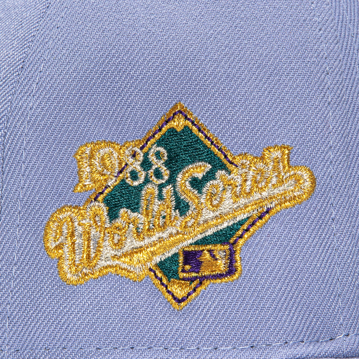 New Era 59Fifty Los Angeles Dodgers 1988 World Series Patch Hat - Lavender