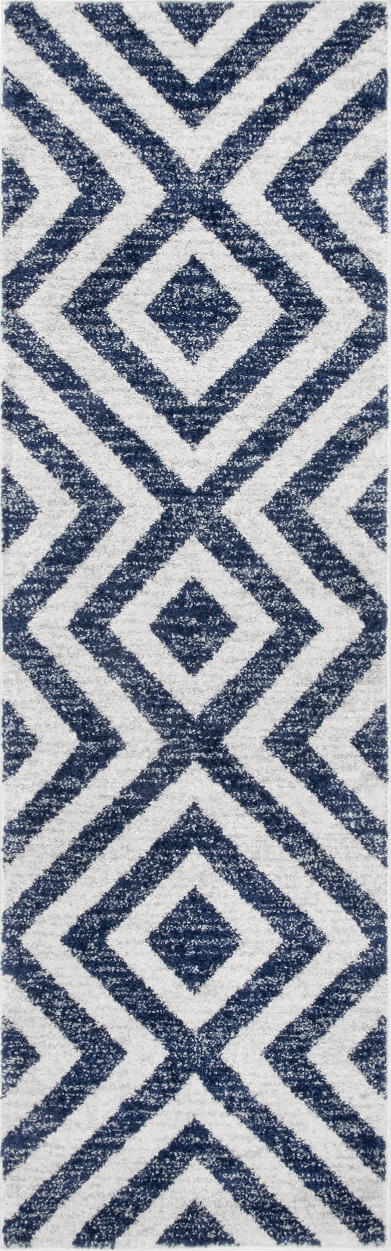 Chevron Stripes Rug | Blue