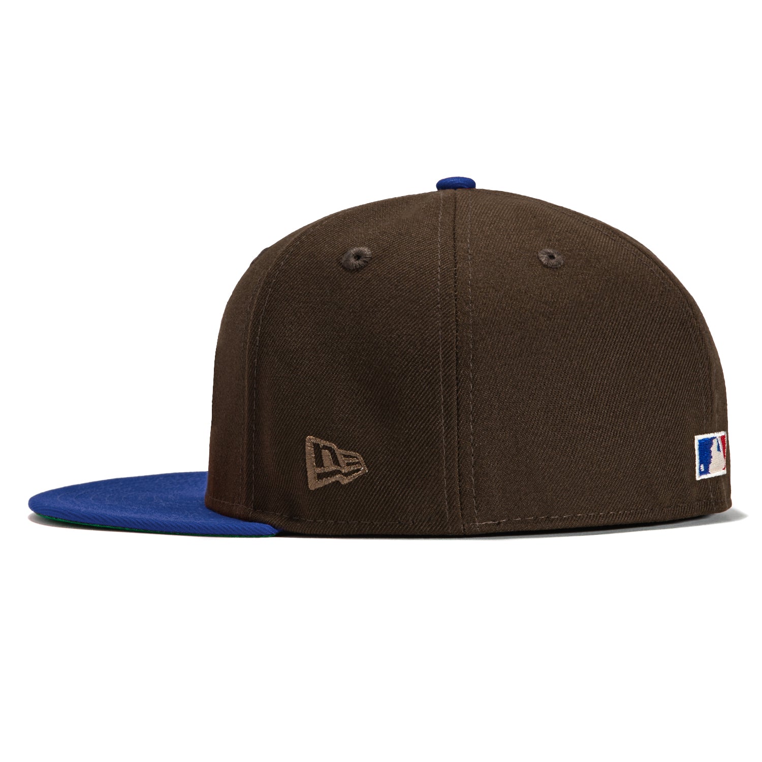 New Era 59Fifty Walnut Scripts Los Angeles Dodgers 1988 World Series Patch Script Hat - Brown, Royal