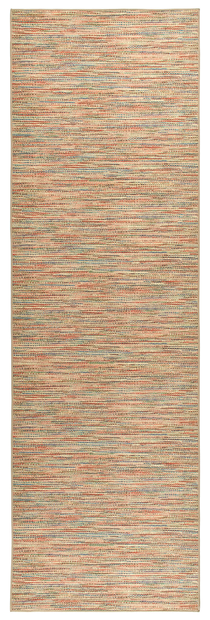 Clay Multi Machine Washable Rug