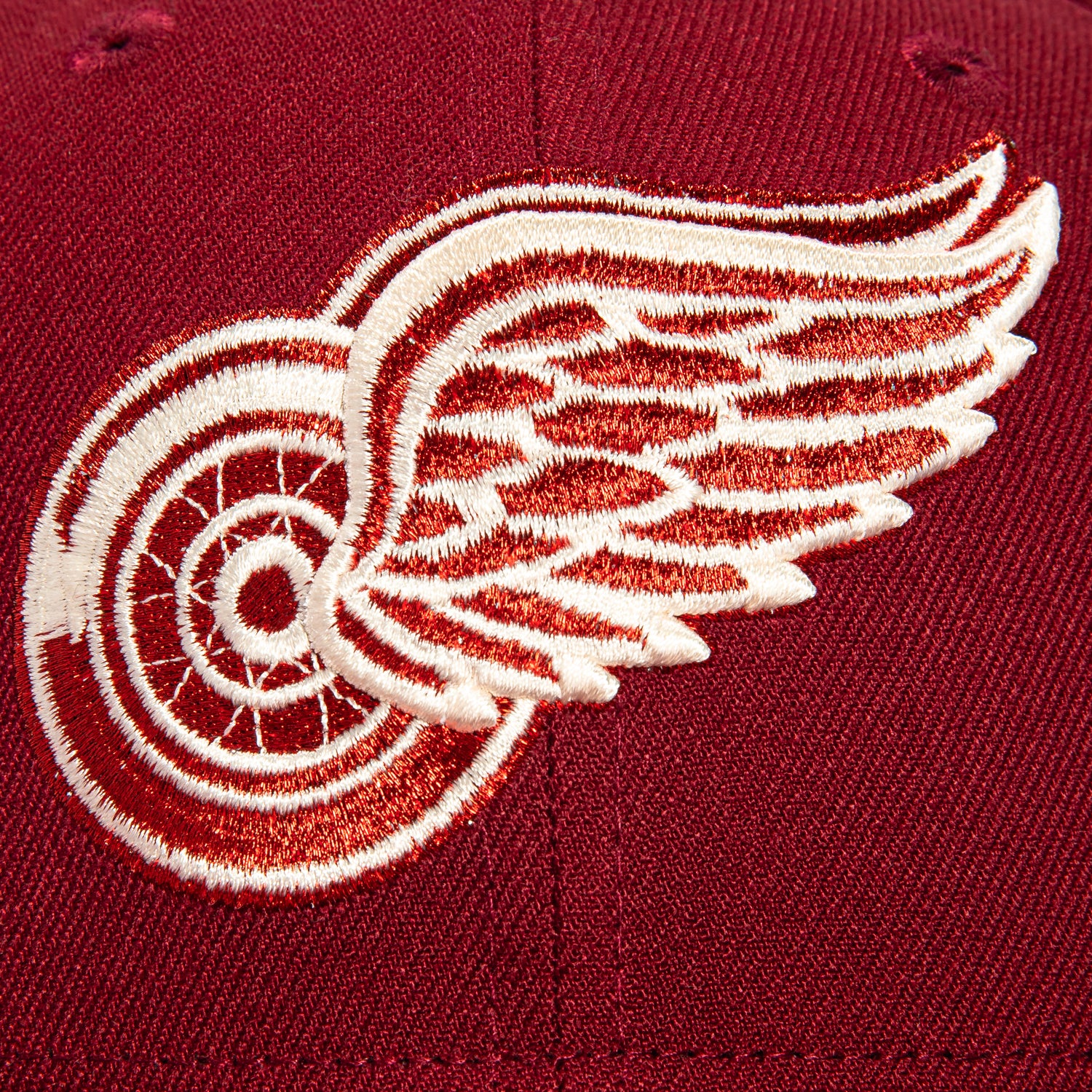 New Era 59Fifty Valentine's Day Detroit Red Wings Final Season The Joe Patch Hat - Cardinal