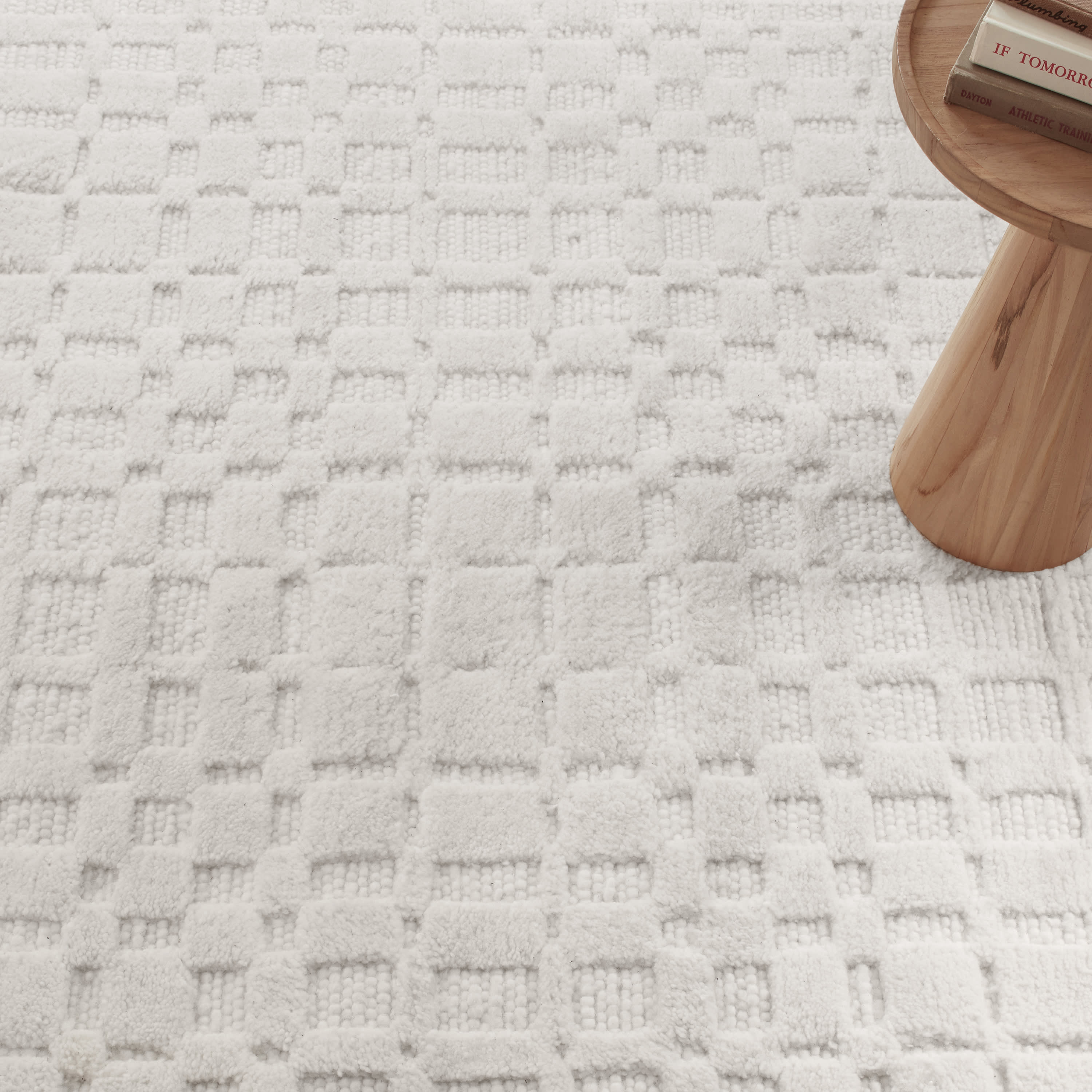 Isadora Ivory Handwoven Wool Rug