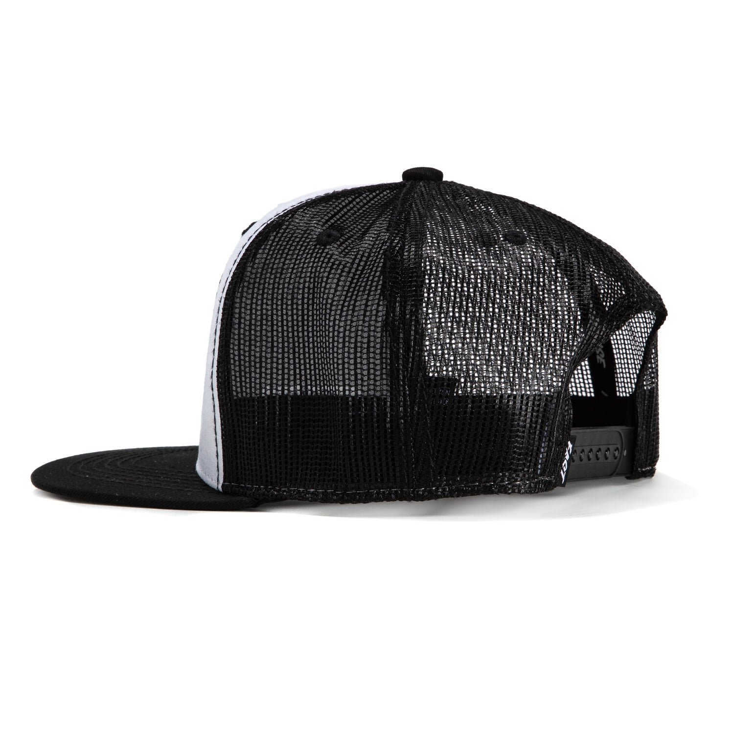 Fasthouse Gas & Beer Trucker Snapback Hat - White, Black