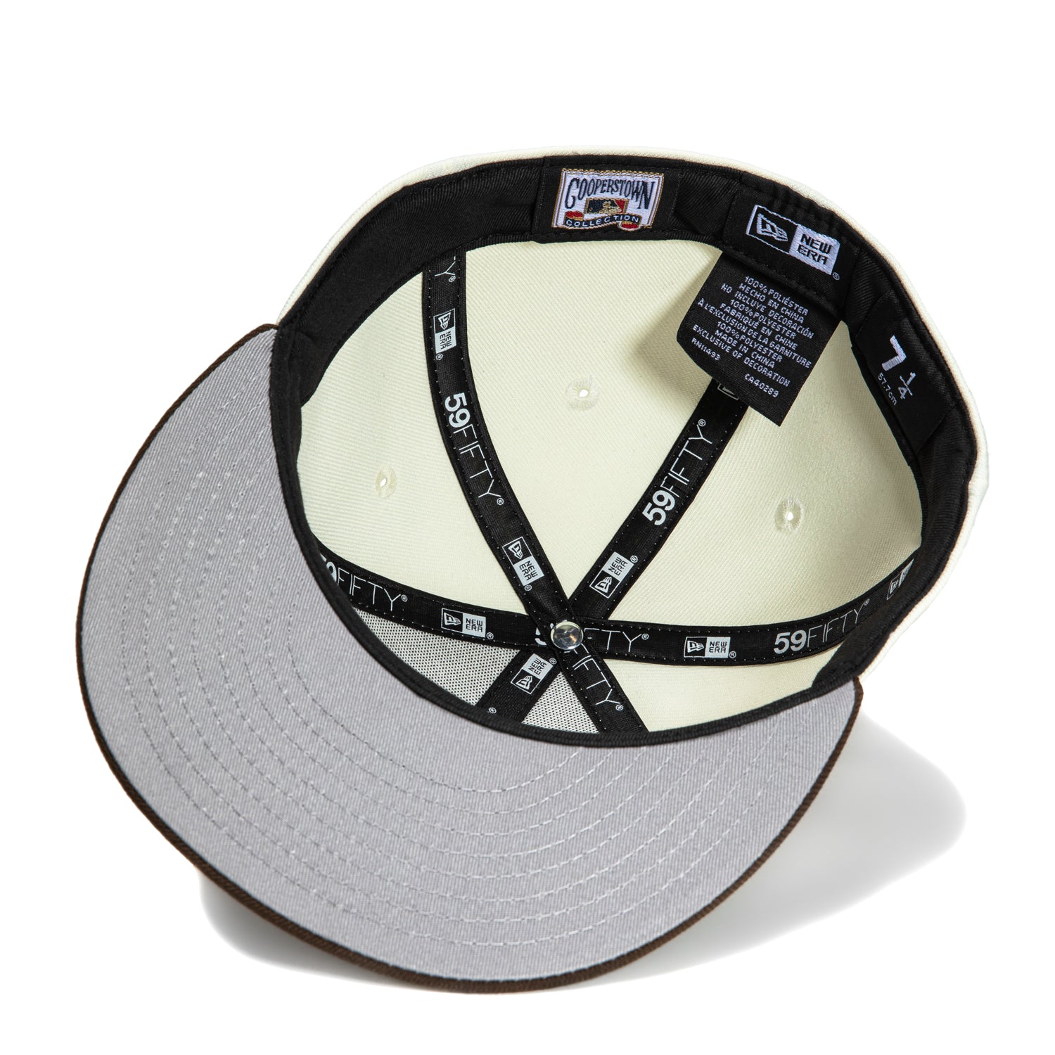 New Era 59Fifty Arizona Diamondbacks Inaugural Patch D Hat - White, Brown