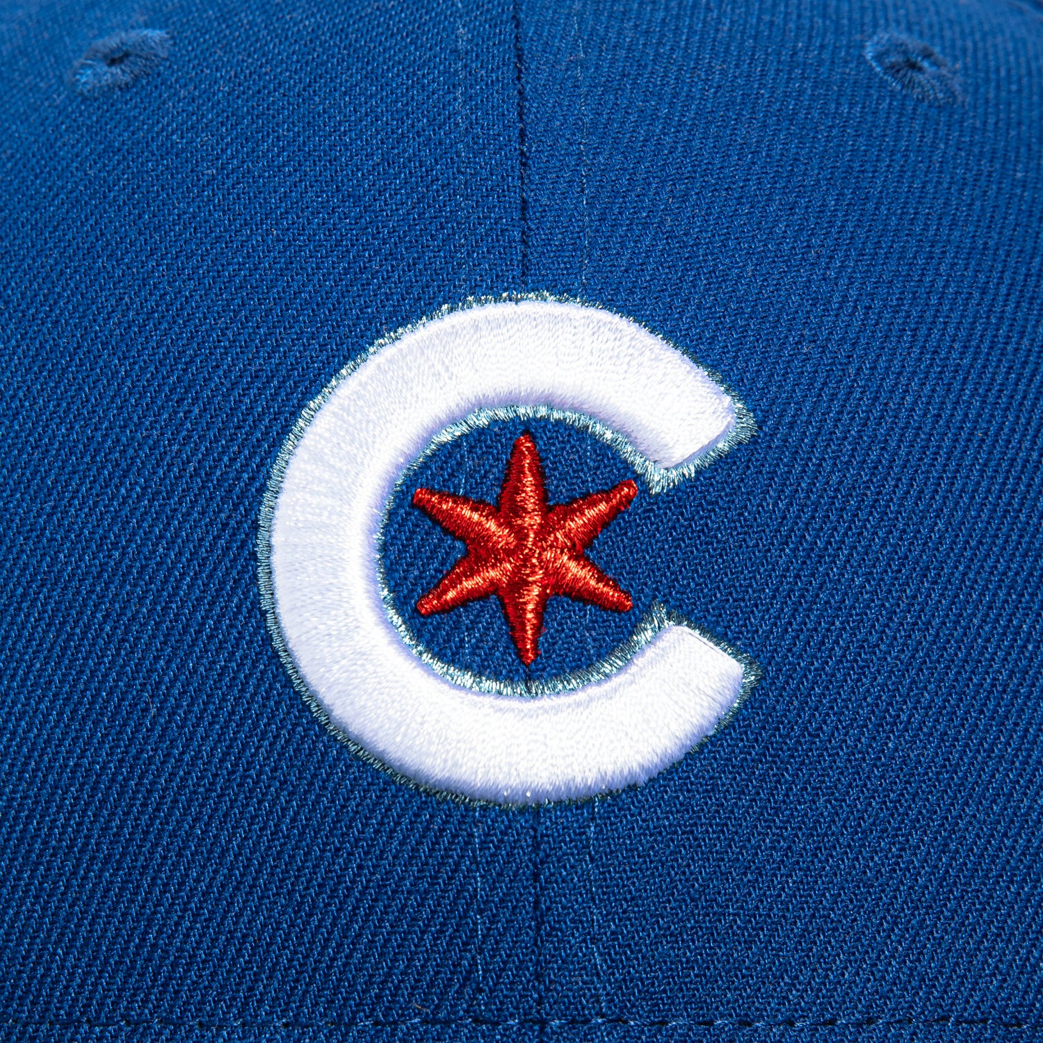 New Era 59Fifty Chicago Cubs Be Alert for Foul Balls Patch City Hat - Royal, Black