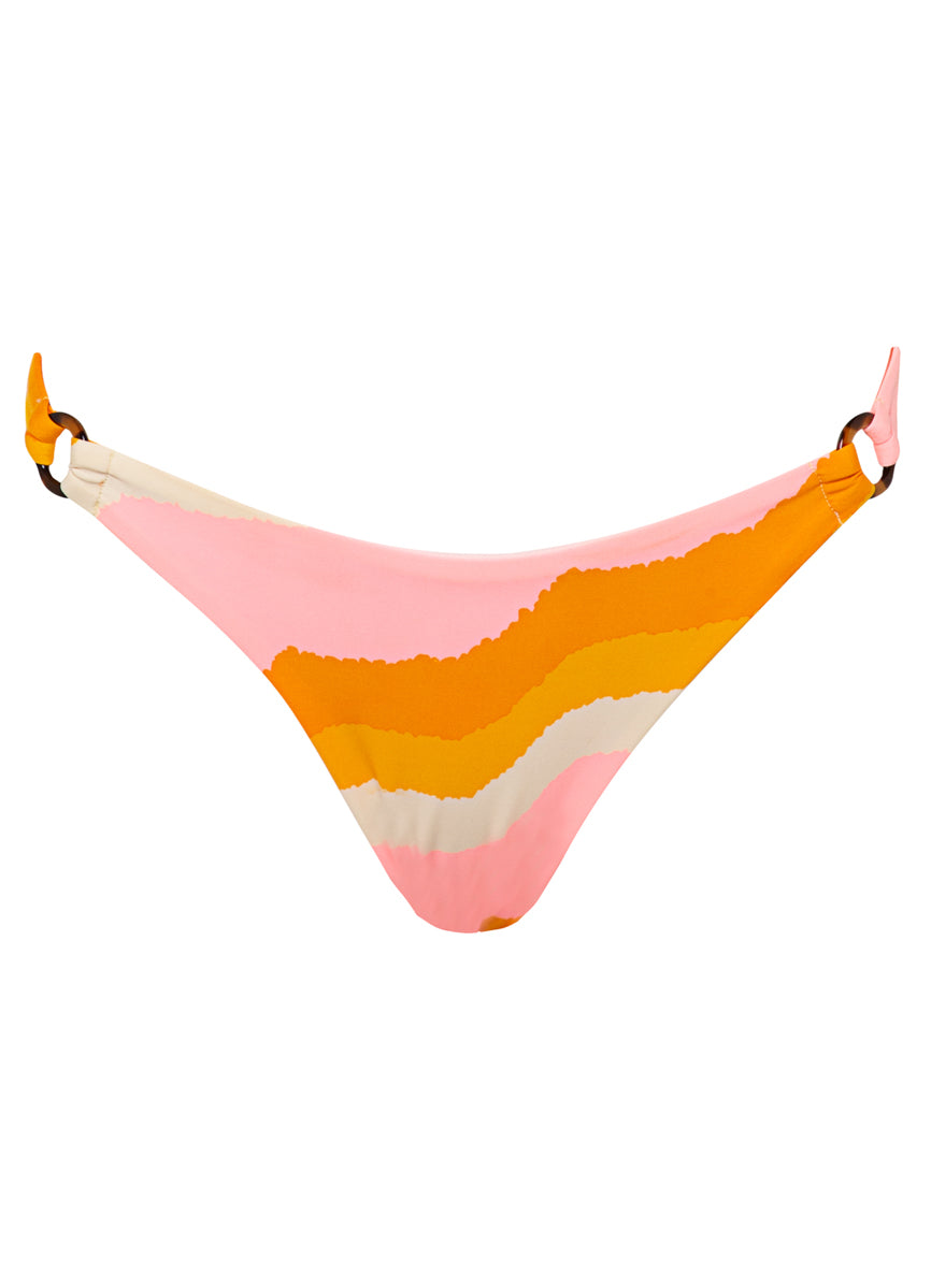 Maaji Paradiso Waves Sublimiring Regular Rise Classic Bikini Bottom