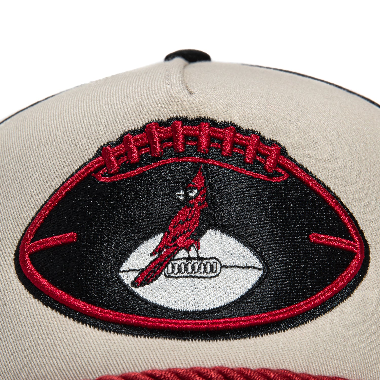 New Era 9Forty A-Frame 2024 Sideline Arizona Cardinals Trucker Snapback Hat - White, Black