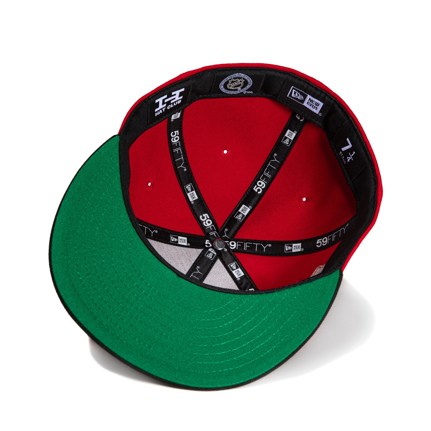 New Era 59Fifty Chicago Blackhawks 2015 Stanley Cup Patch Hat - Red, Black