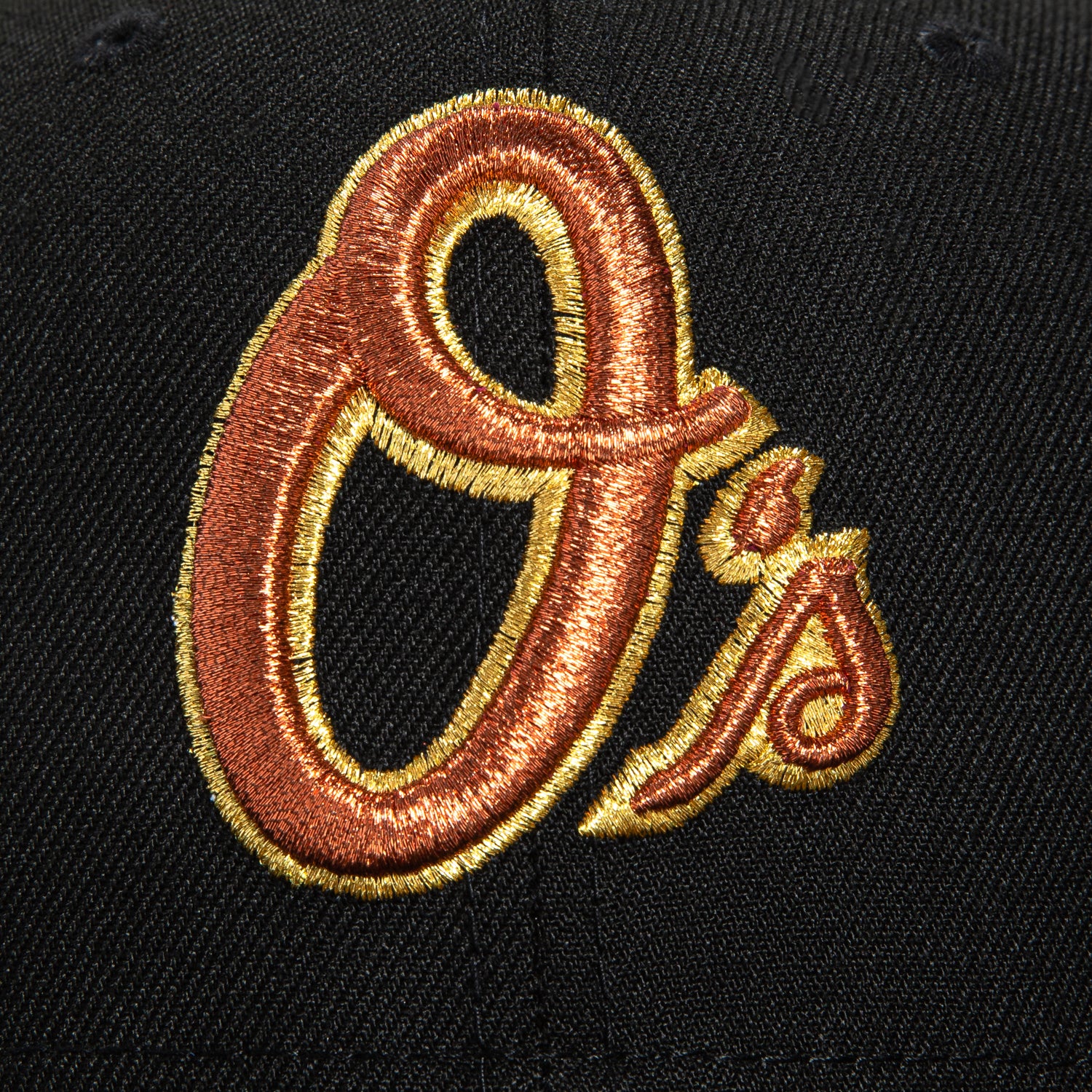 New Era 59Fifty Barbershop Baltimore Orioles 20th Anniversary Stadium Patch Alternate Hat - Black, Brown