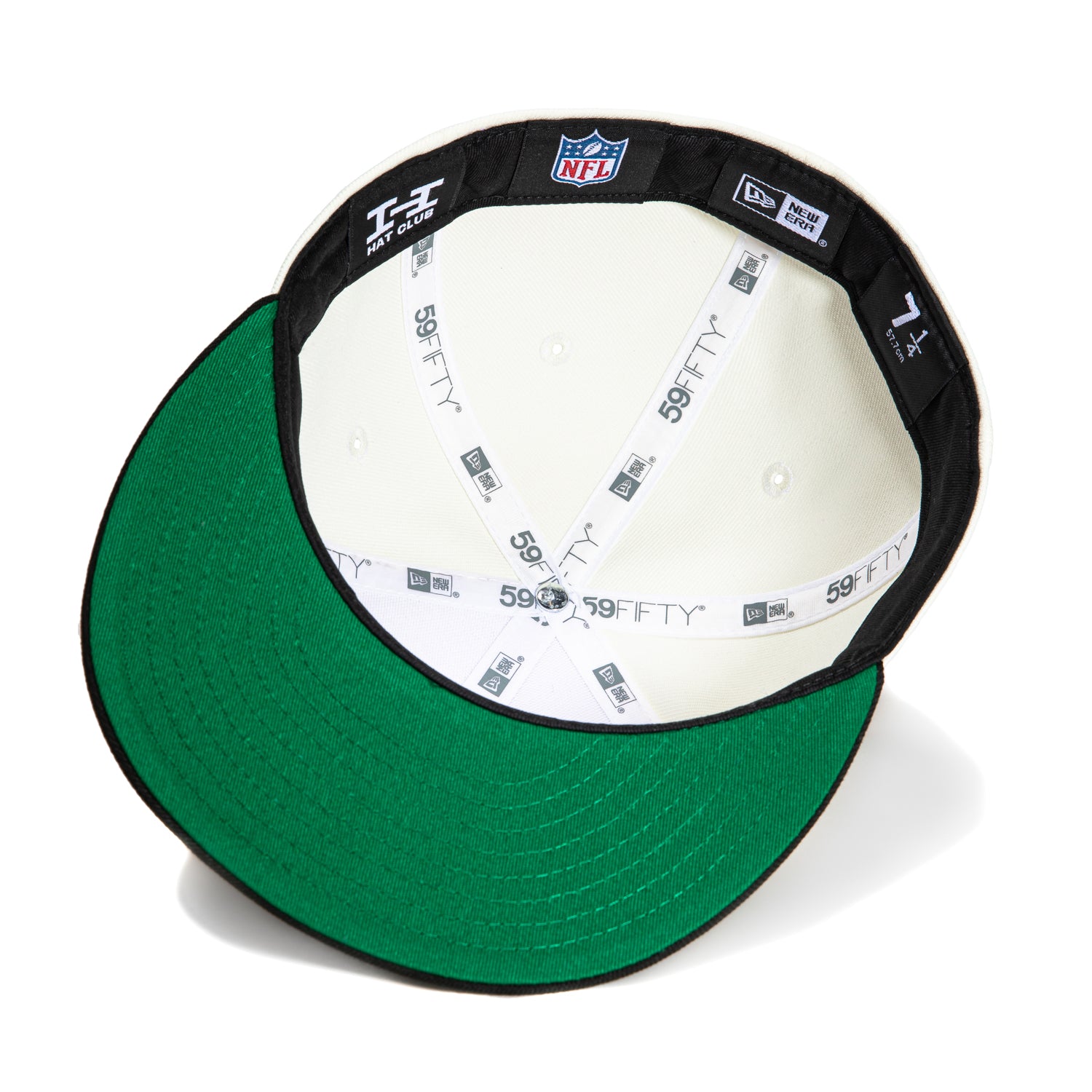 New Era 59Fifty Las Vegas Raiders Logo Patch Triangle Hat - White, Black