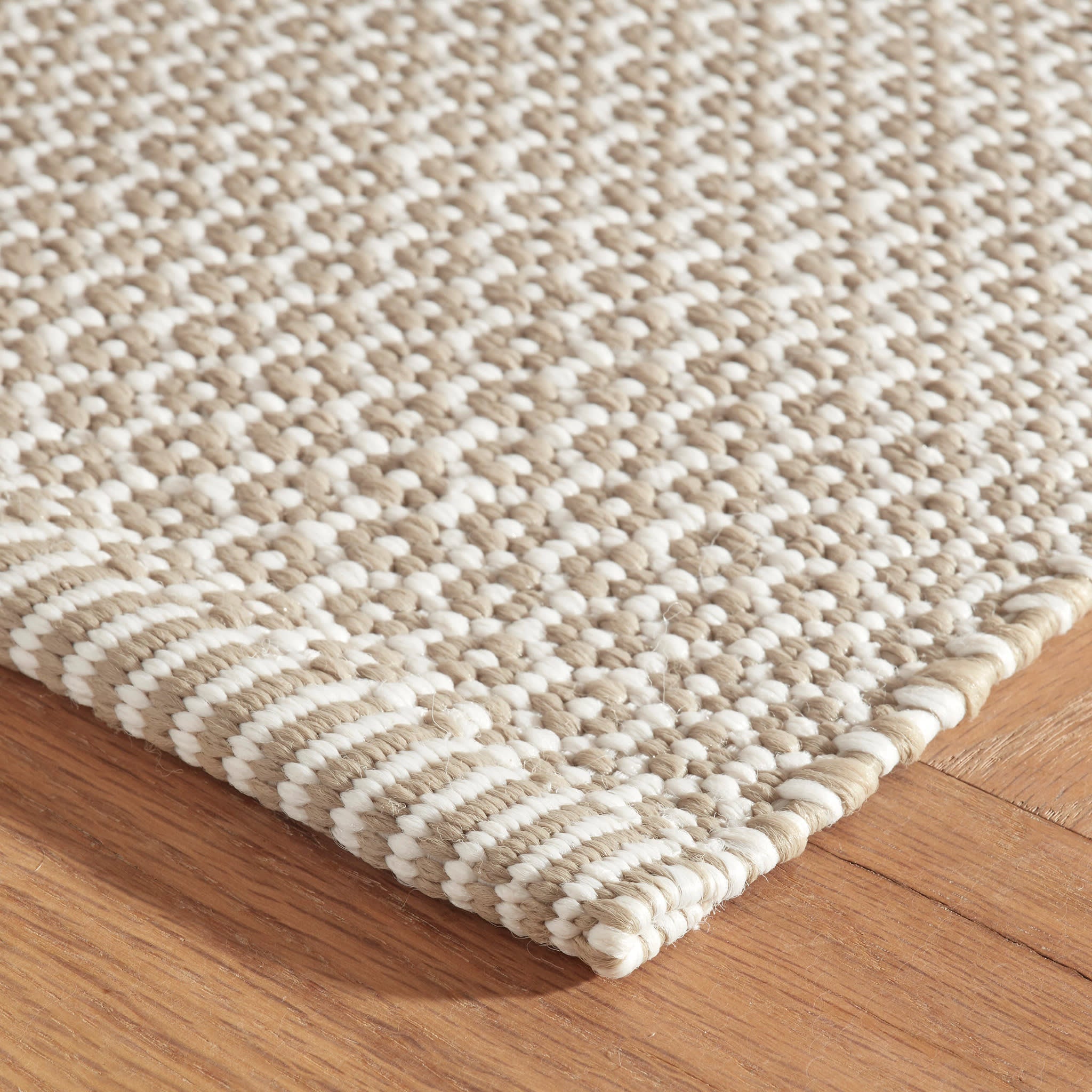 Finn Khaki Handwoven Indoor/Outdoor Rug