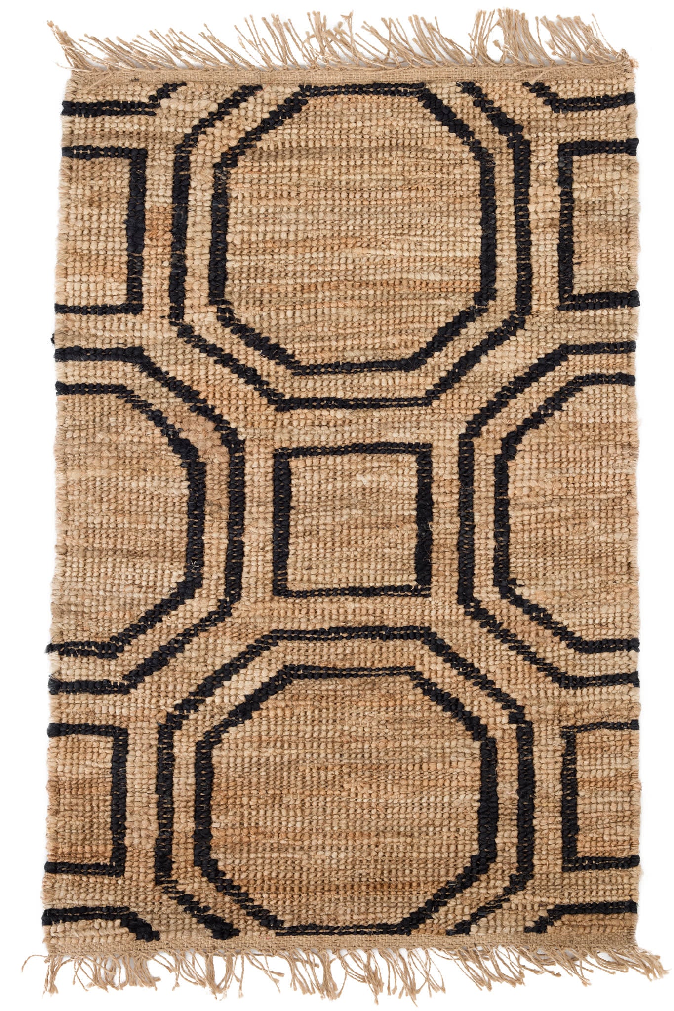 Hexile Hand Knotted Jute Rug