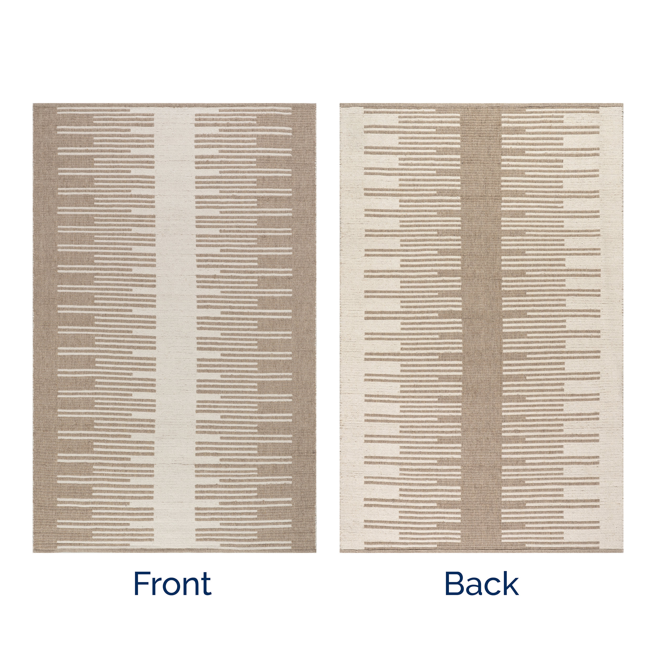 Drift Reversible Wool Rug | Natural