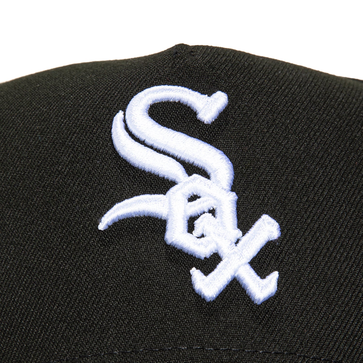 New Era 9Forty A-Frame Chicago White Sox 2005 World Series Patch Snapback Hat - Black