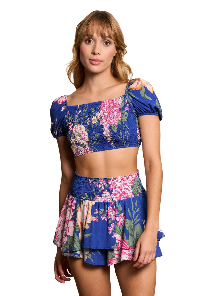 Maaji Floralia Riley Beachwear Crop Top