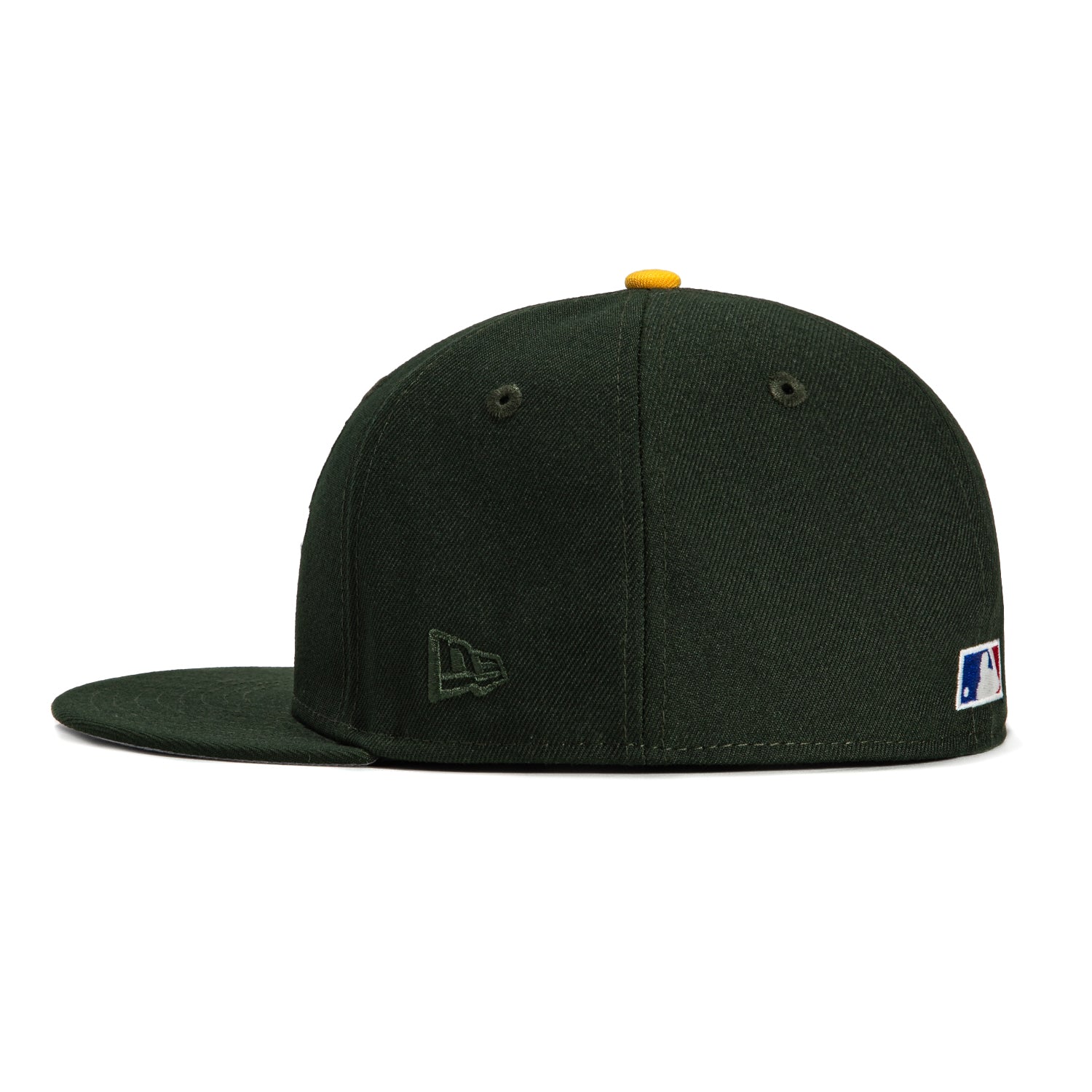 New Era 59Fifty Glow Chain Stitch Oakland Athletics Battle of the Bay Patch Hat - Green